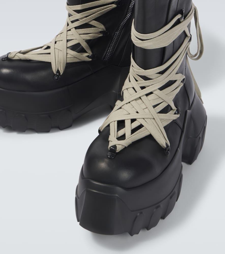 靴 megalaced mega tractor boots Rick Owens Megalaced Mega Tractor Boots In Black | ModeSens