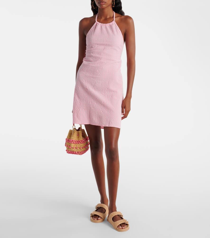 ワンピース Hunza G 'Vichy' dress one-size-hunza-g-square-neck-