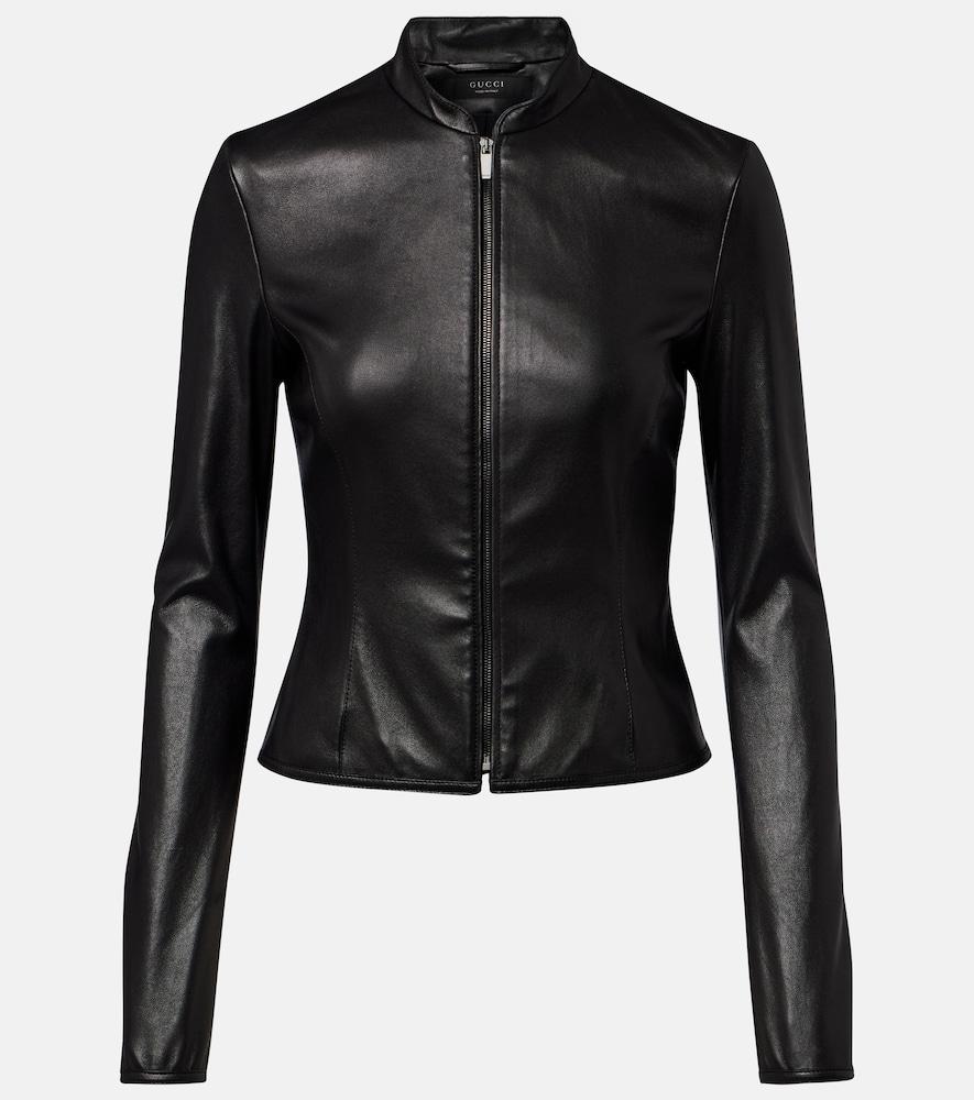 Women's Gucci Leather jackets | Lyst