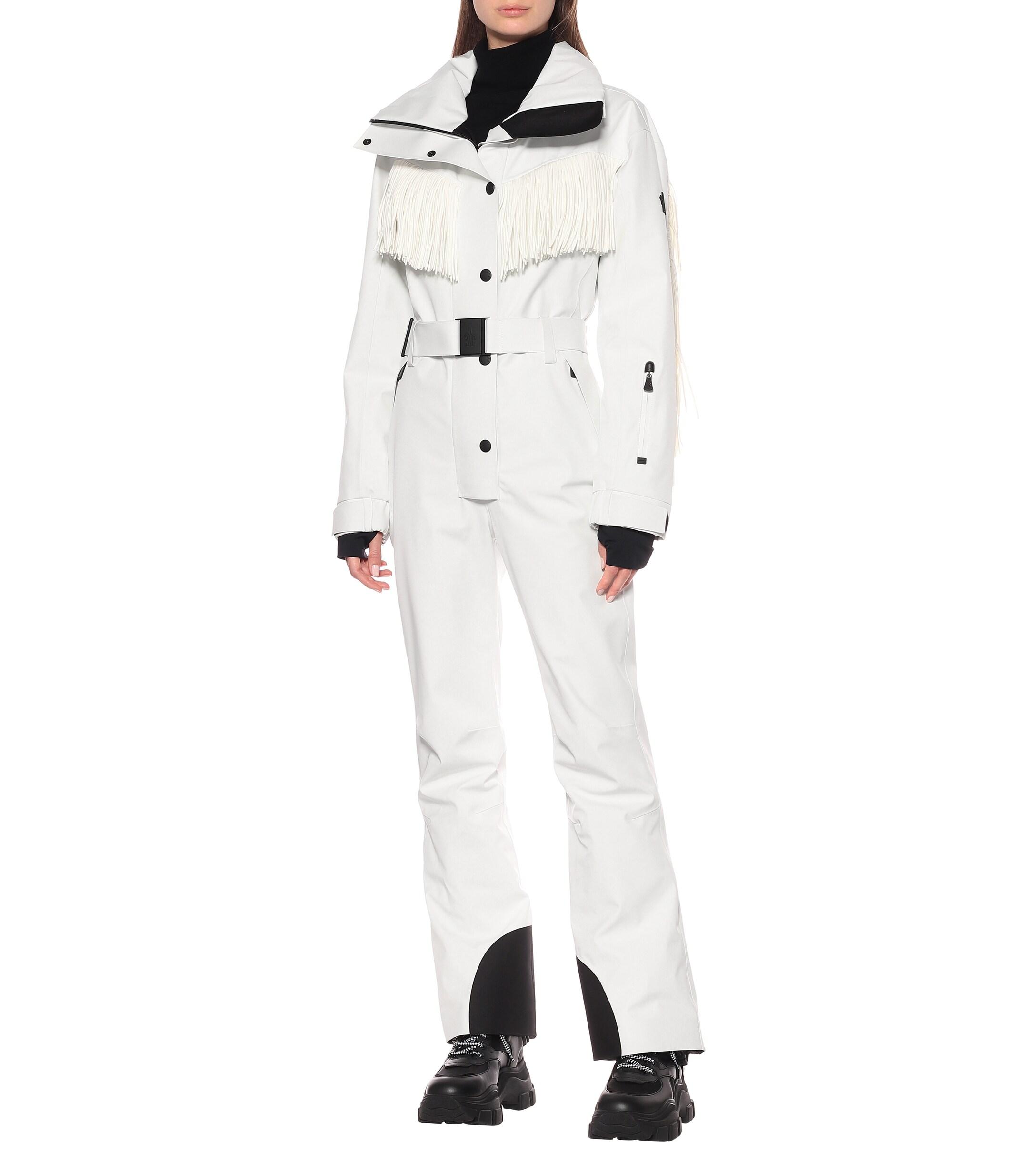 Moncler Genius Fringe-embellished Ski Suit in White | Lyst