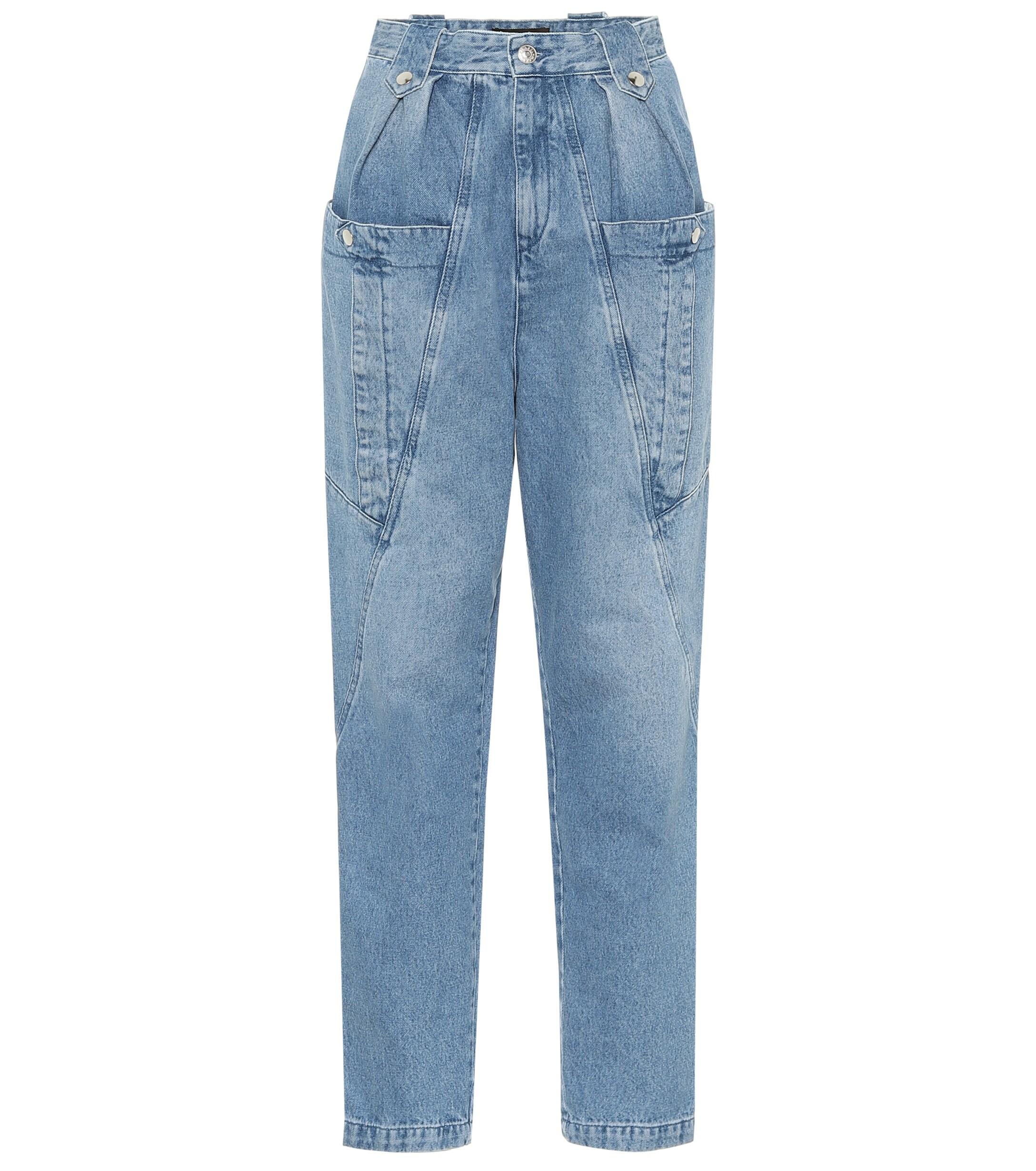 Isabel Marant Denim Kerris High-rise Jeans in Blue - Lyst
