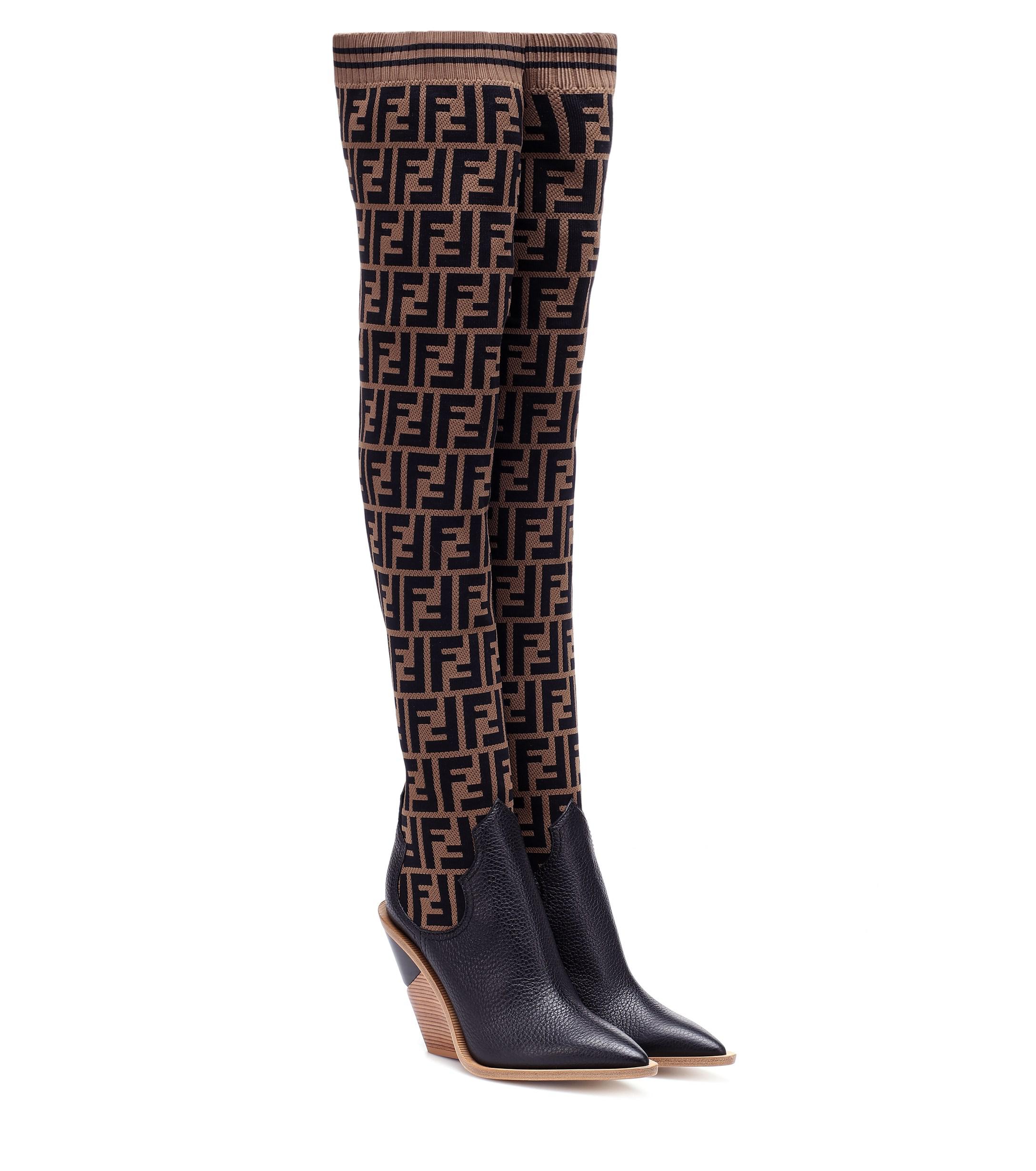 fendi overknee stiefel