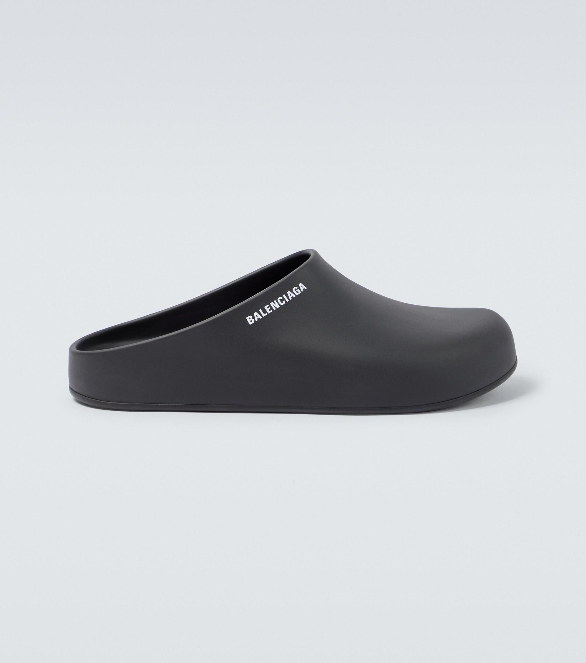 Balenciaga Clog Pool Slide Sandals in Black/White (Black) for Men - Save  27% | Lyst