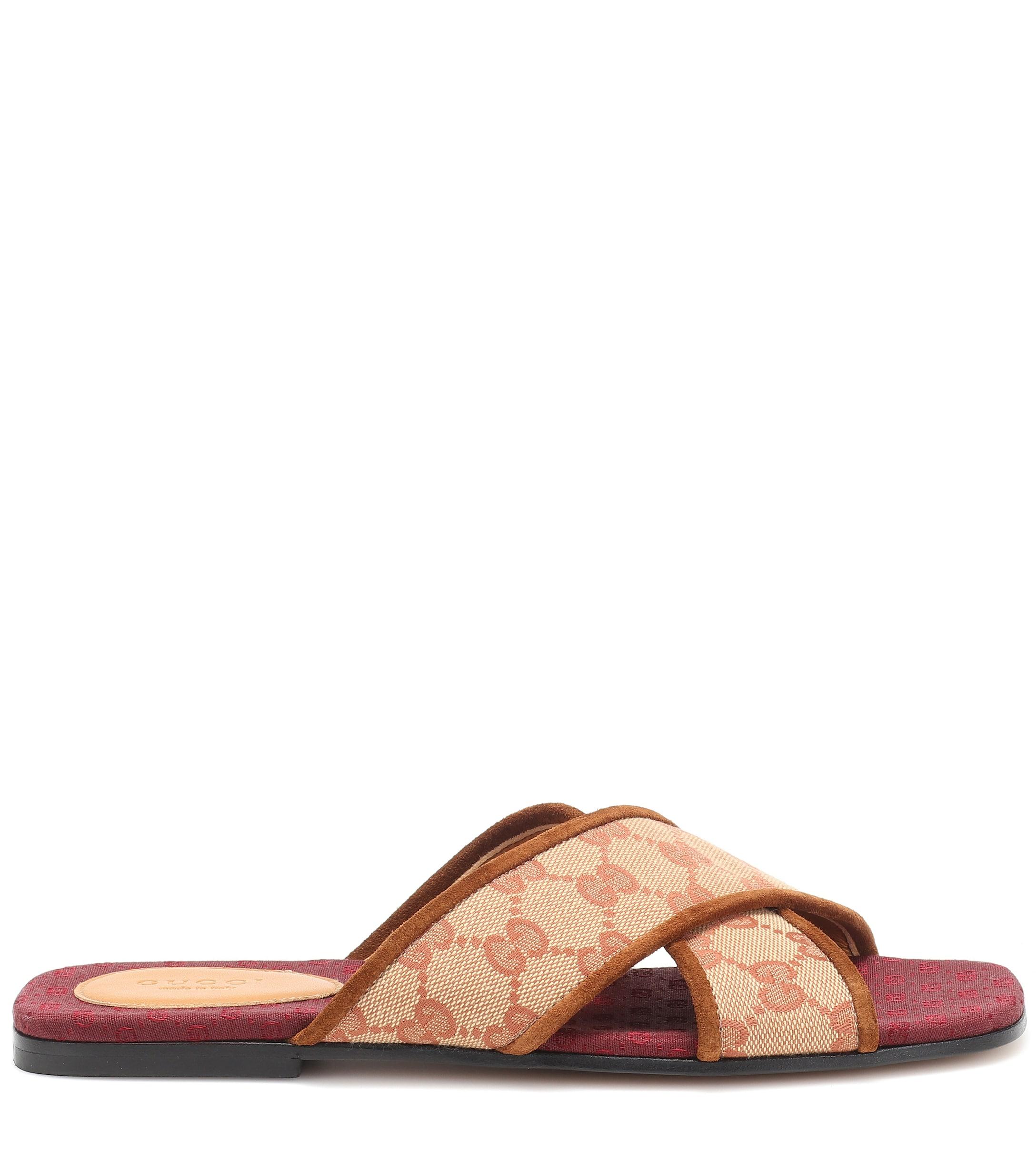 womens gucci gg slides