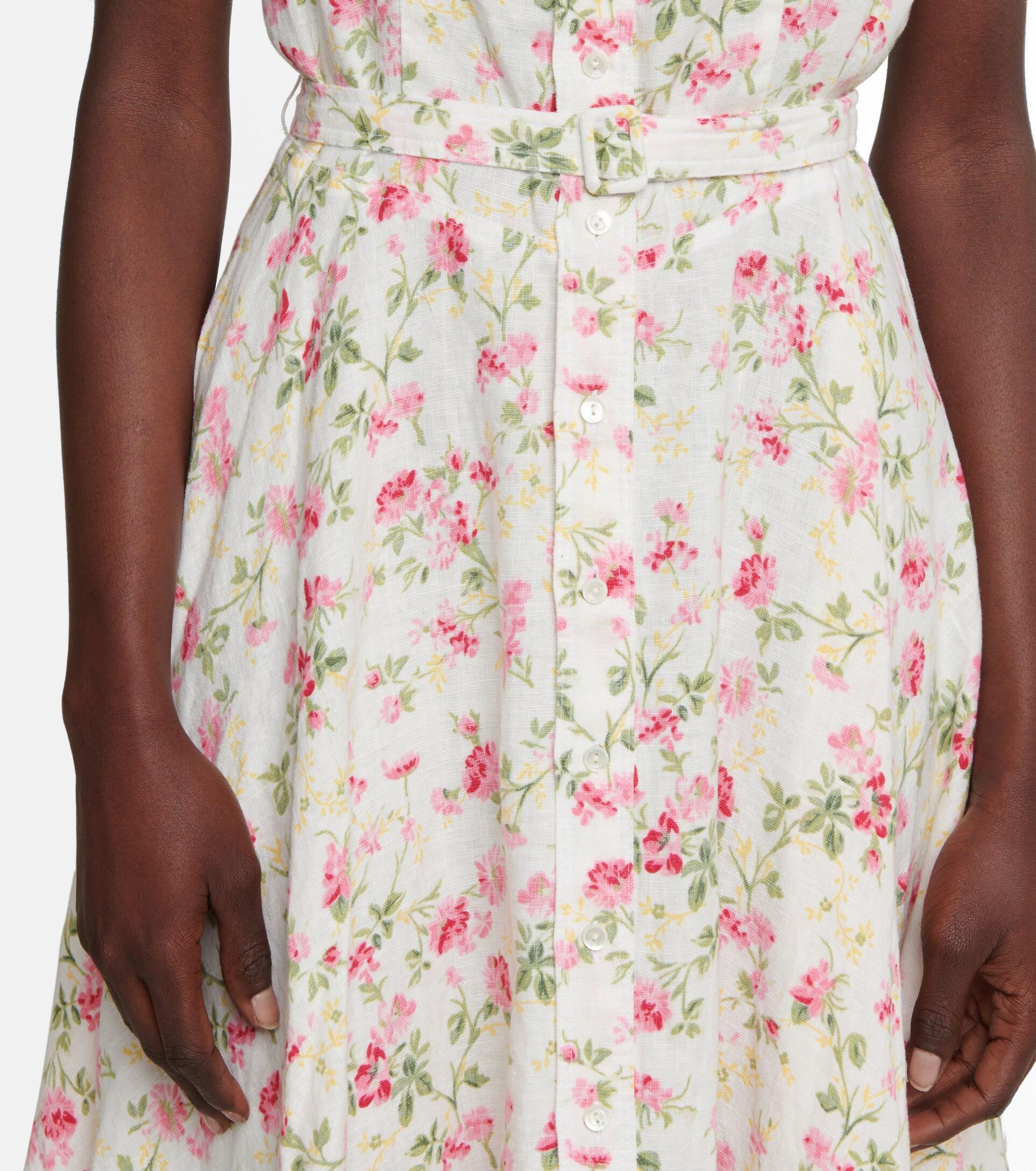 Ralph lauren shop pink floral dress