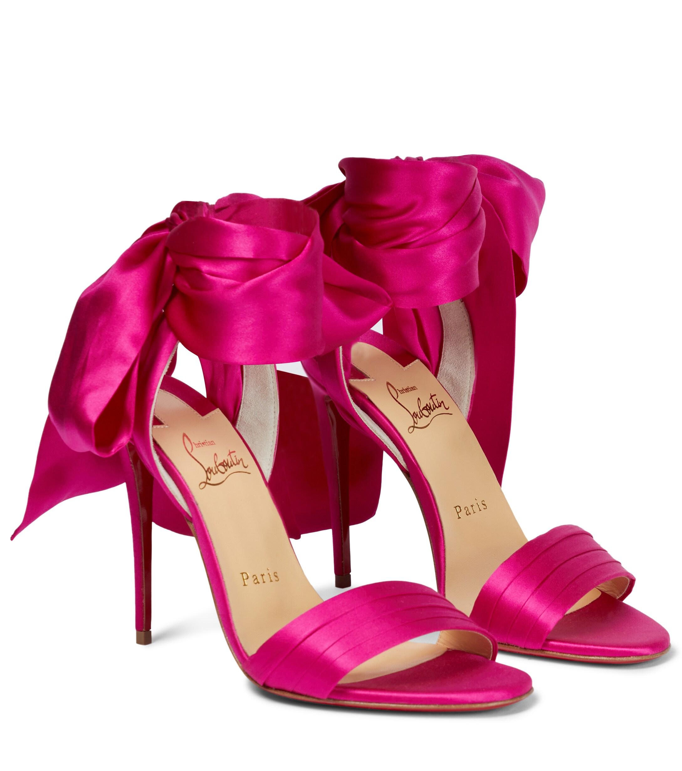 Desert 100 Satin Sandals 