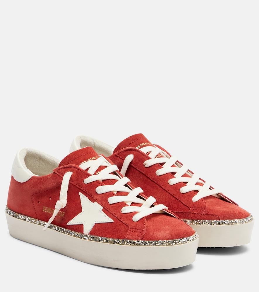 Red Golden Goose Sneakers for Women | Lyst