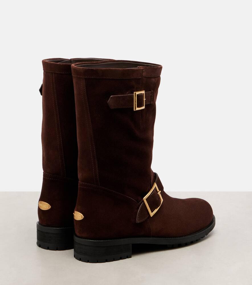 Suede Mid-calf boots for Women Lyst UK