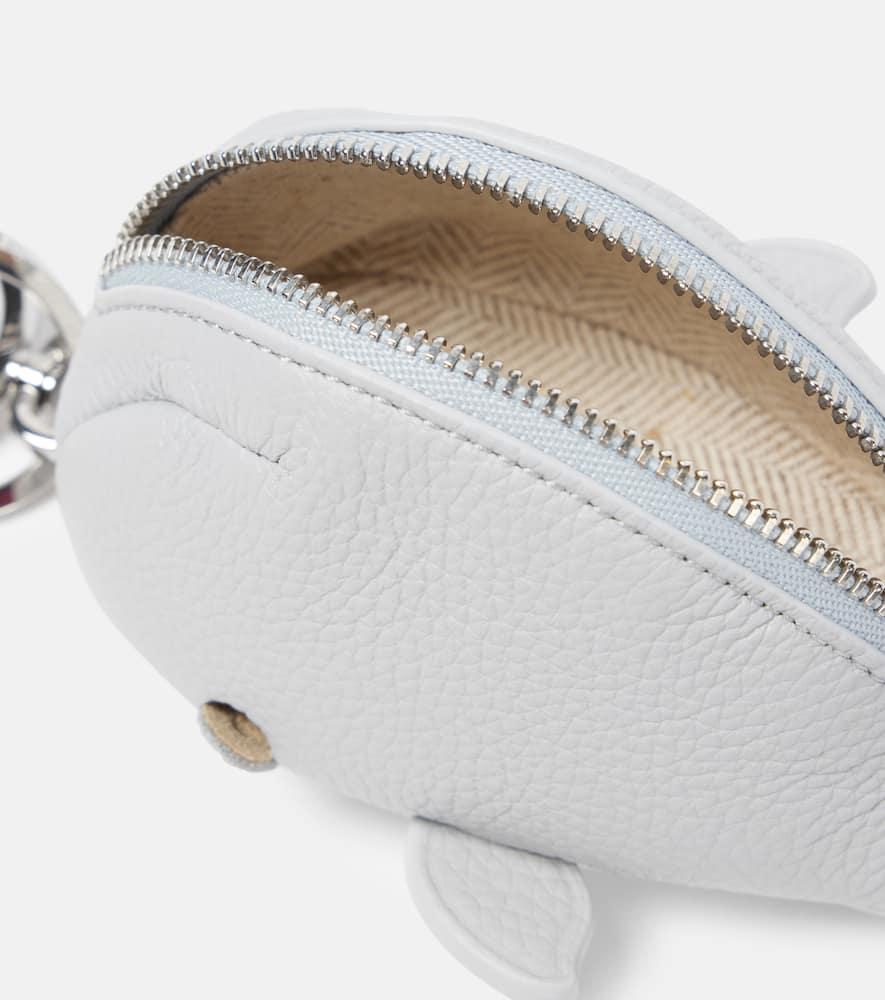 LOEWE ビジネスバッグ アナグラム ブリーフケース ホワイト　チャームおまけ Loewe X Suna Fujita Whale Leather Bag Charm in White | Lyst