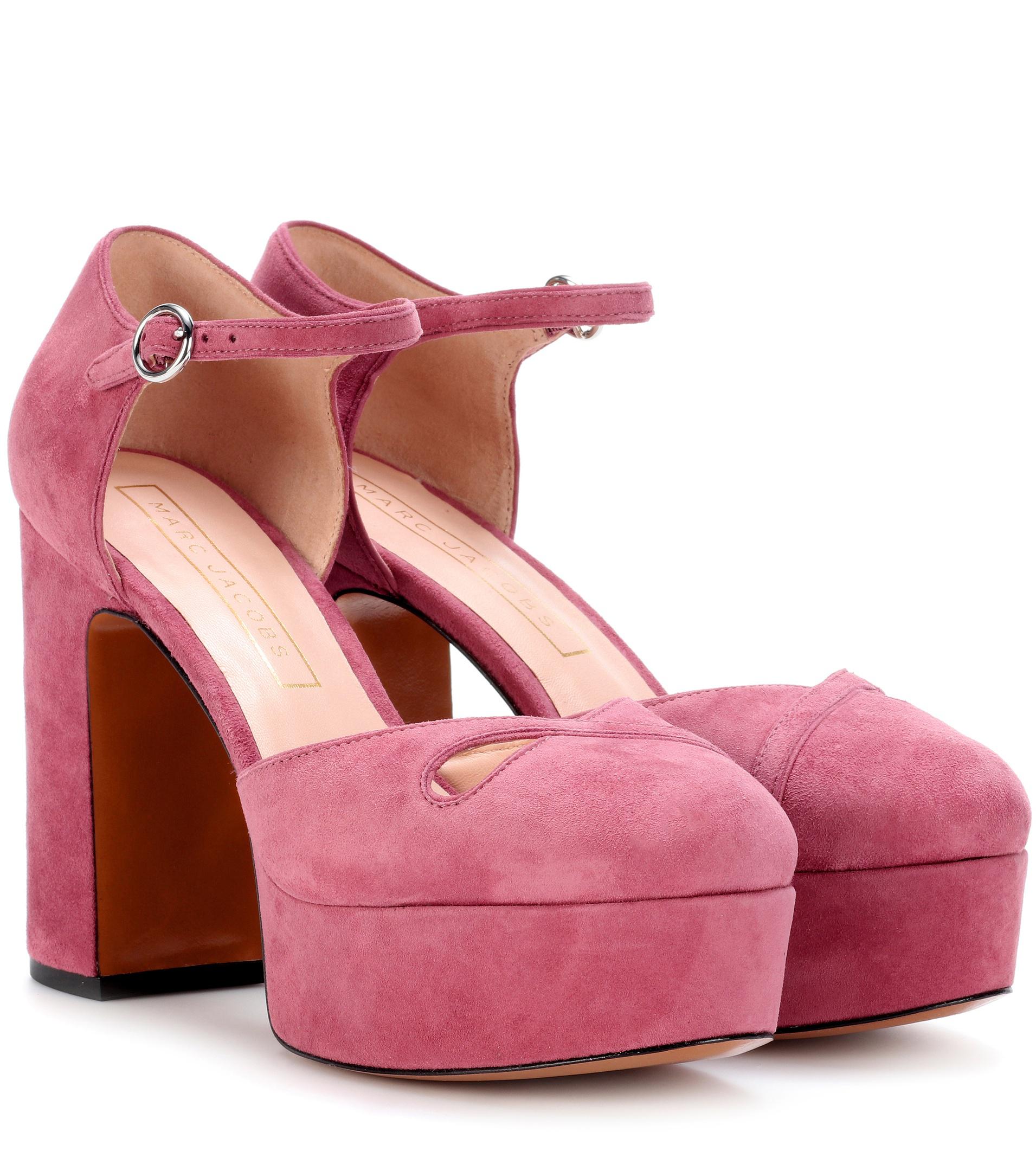 marc jacobs pink shoes