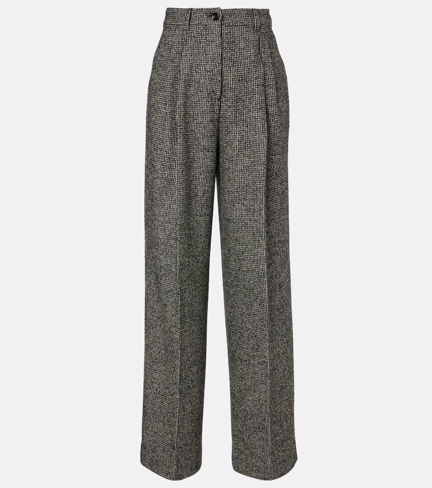 パンツ DOLCE & GABBANA Woman Pants Ebony FTCNATFURMV M1512 Satin Leggings (FTCNAT-FURMV-M1512-DARK-BROWN)