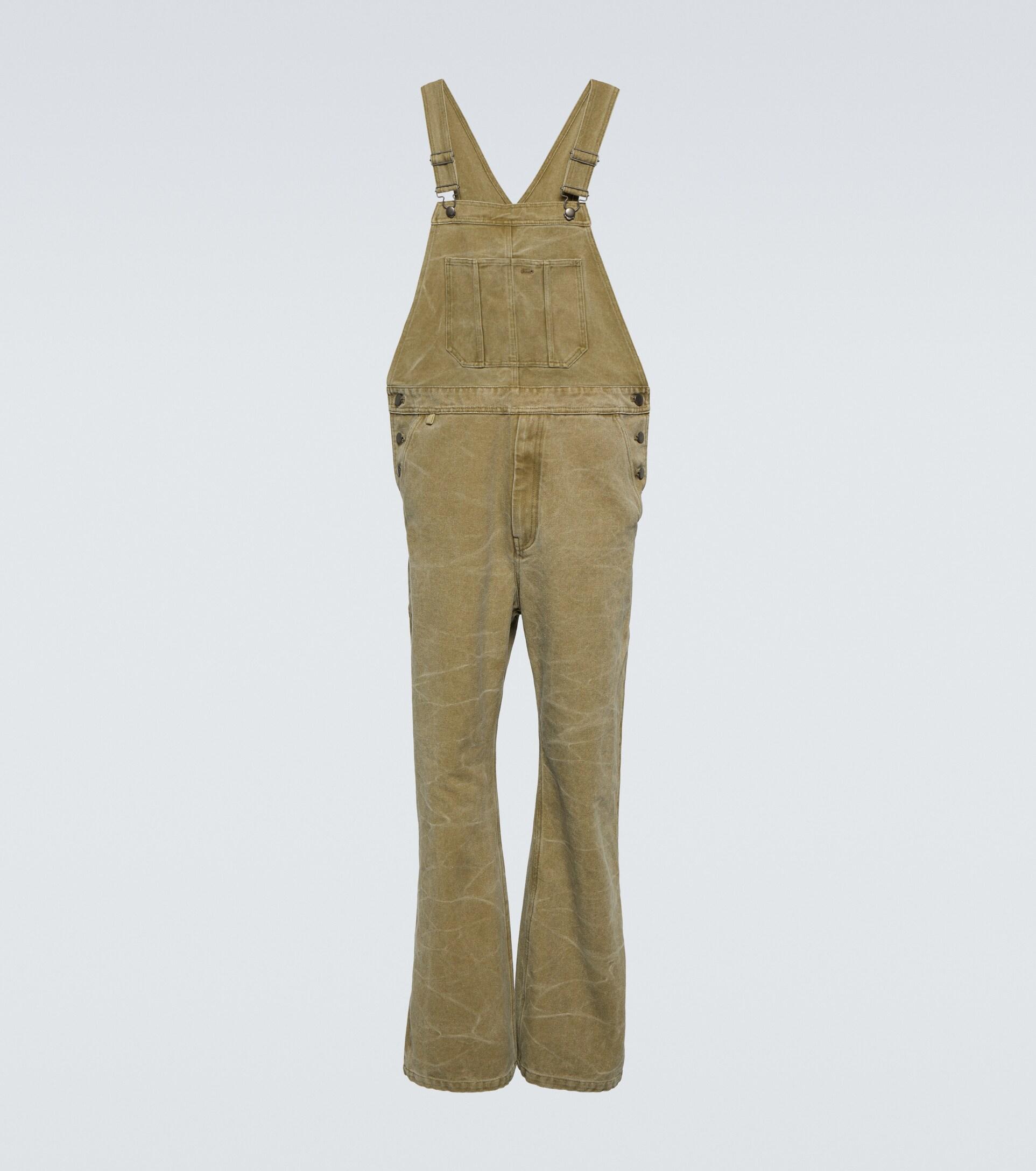 Acne Studios Denim Overalls in Green for Men | Lyst