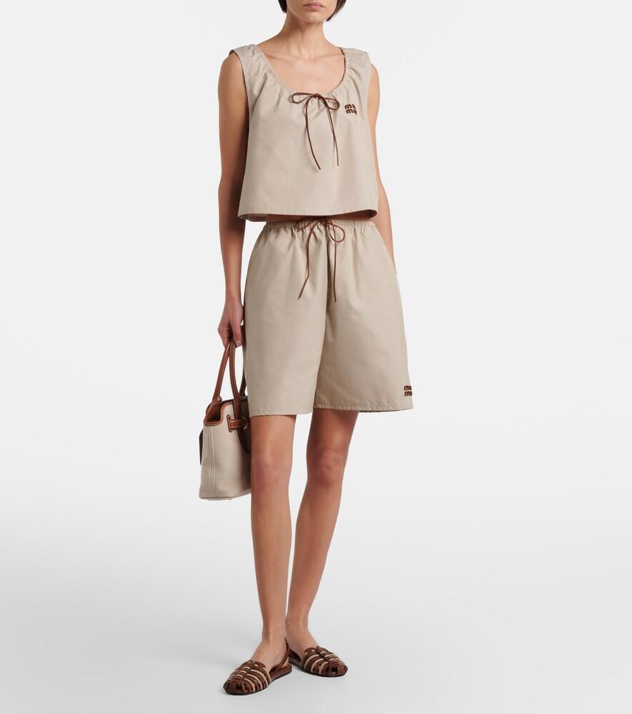 Miu Miu Knee-length shorts for Women | Online Sale up to 33% off