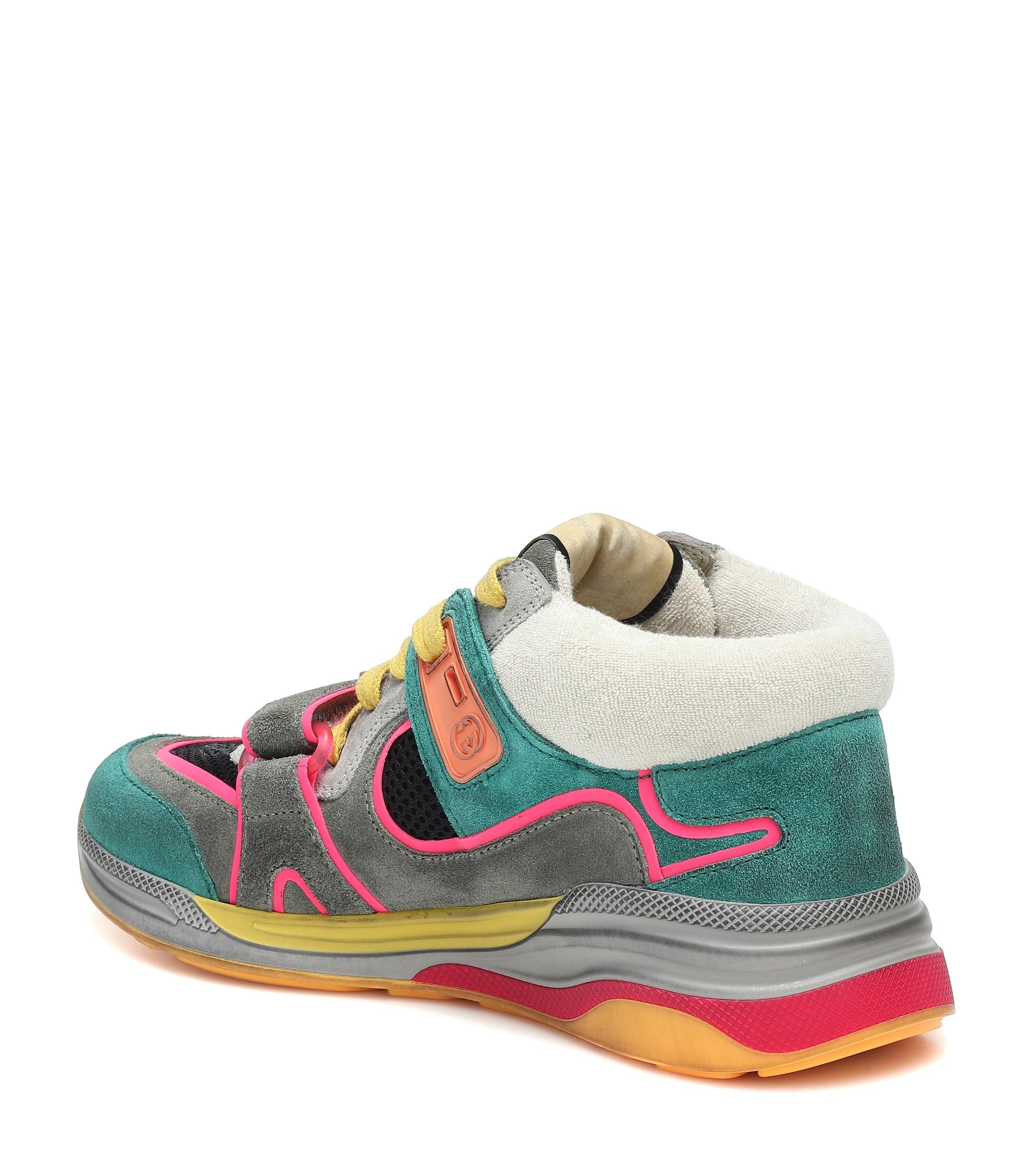 multi color gucci sneakers