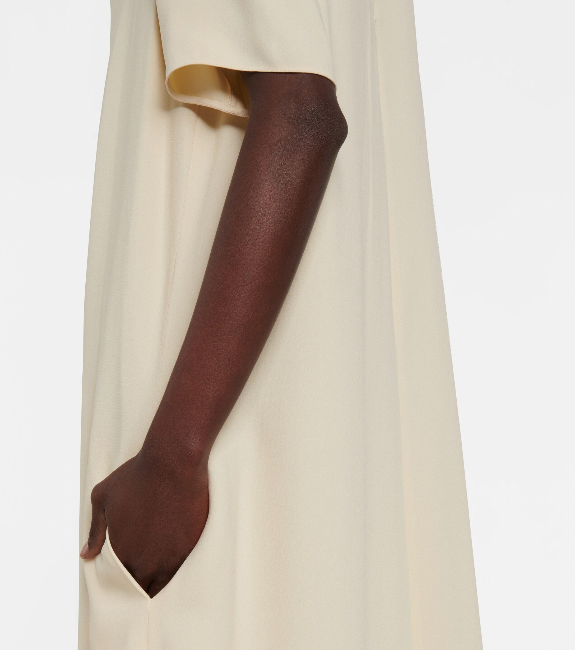 The Row Robi Cady T-shirt Maxi Dress in White | Lyst