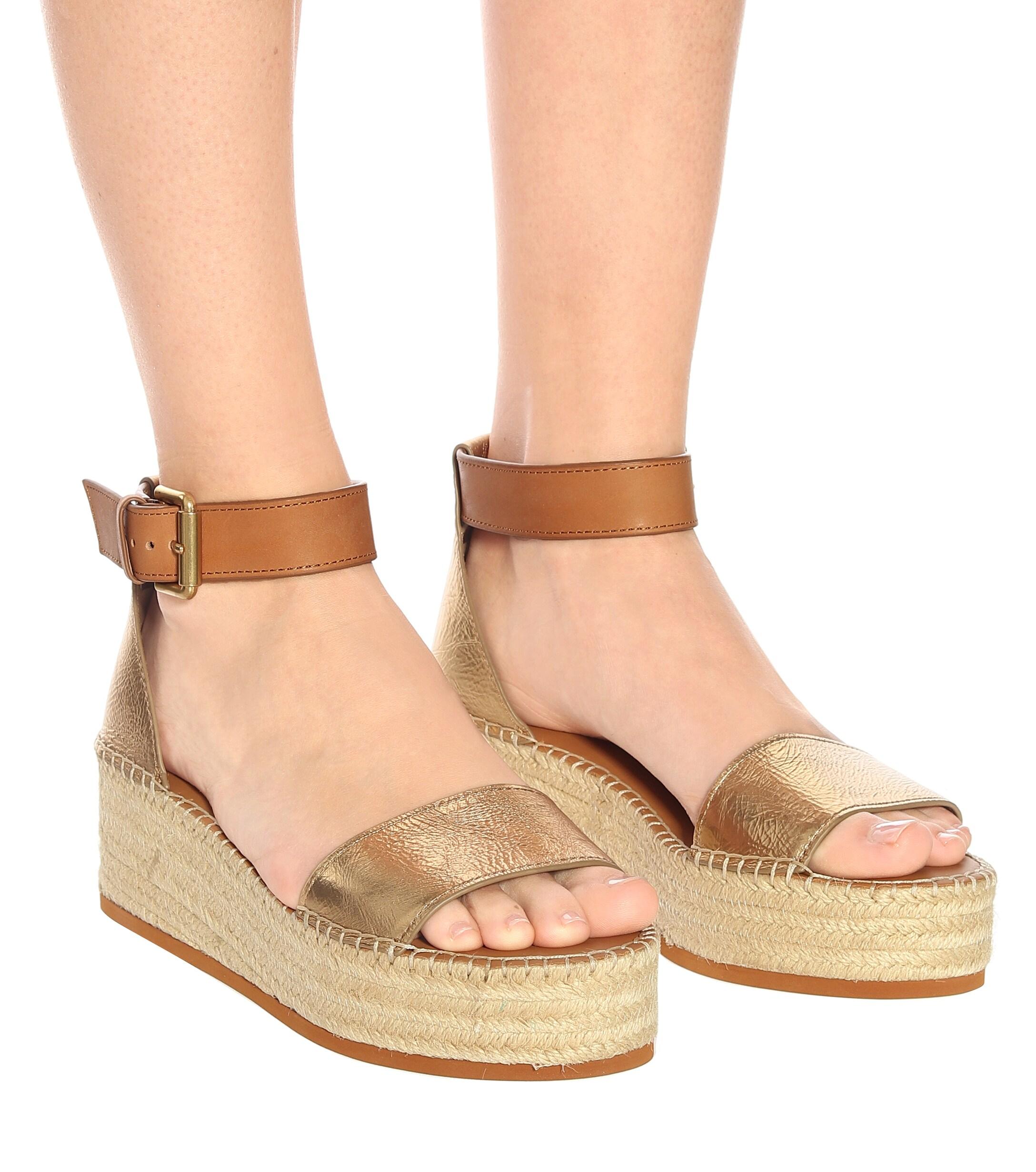 see by chloe espadrille sandals