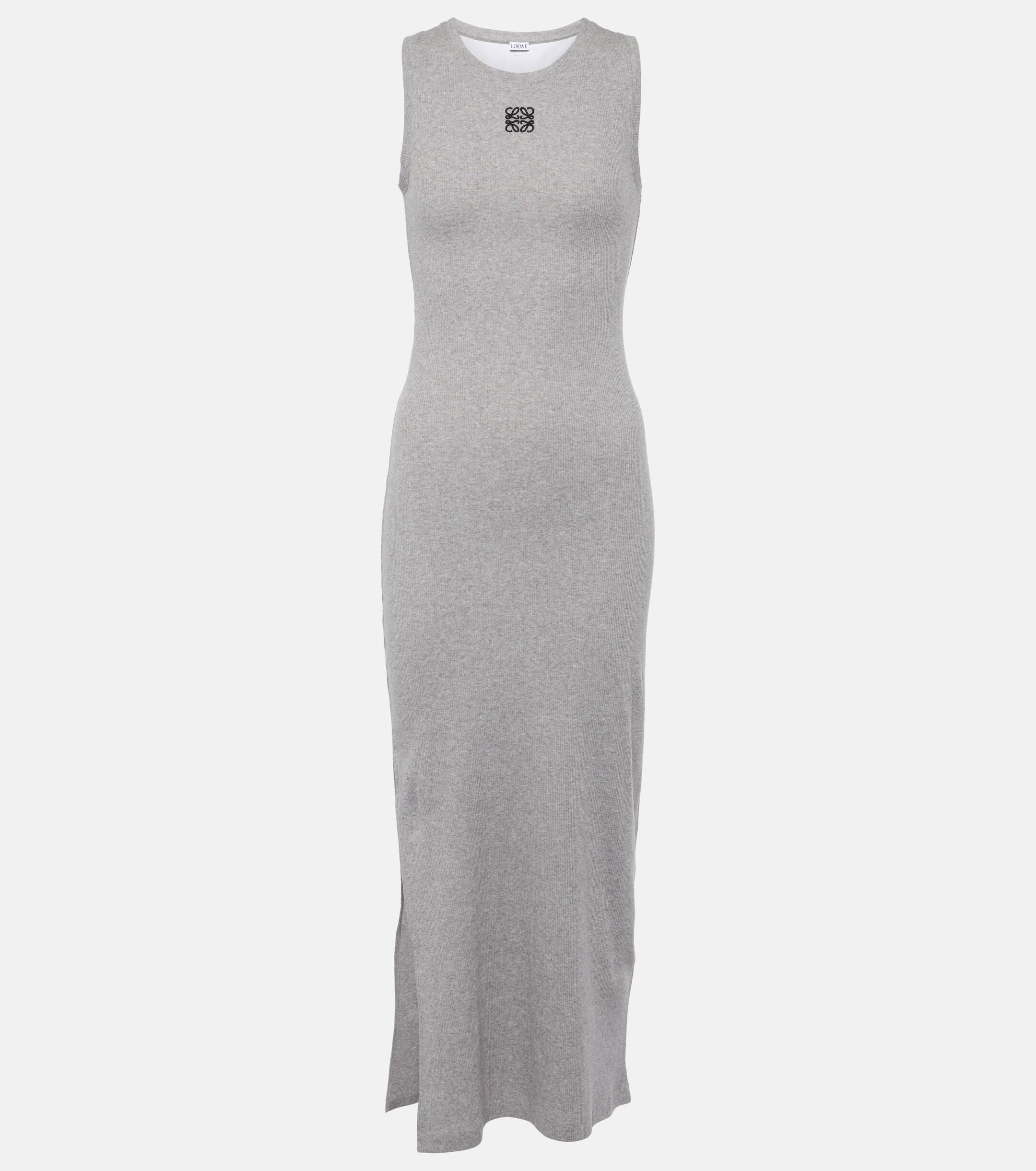loewe-grey-Anagram-Ribbed-knit