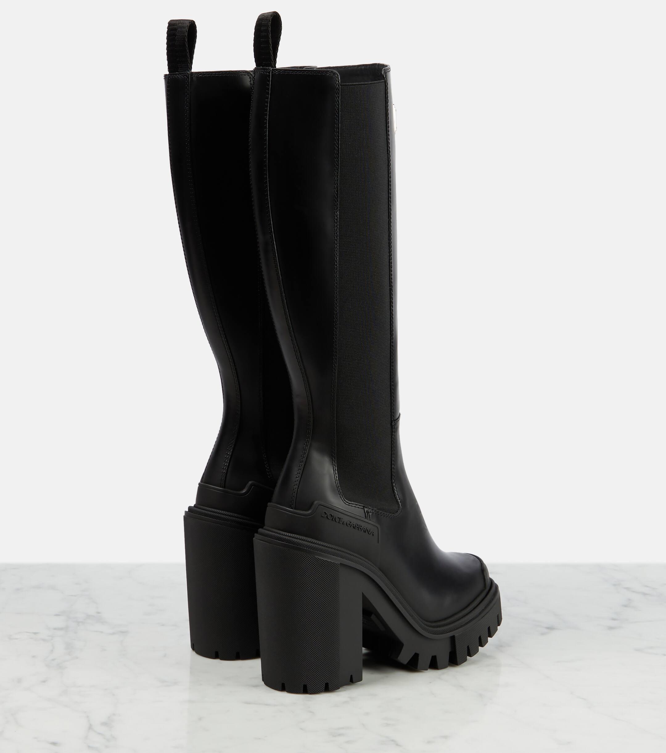 Dolce and discount gabbana high boots