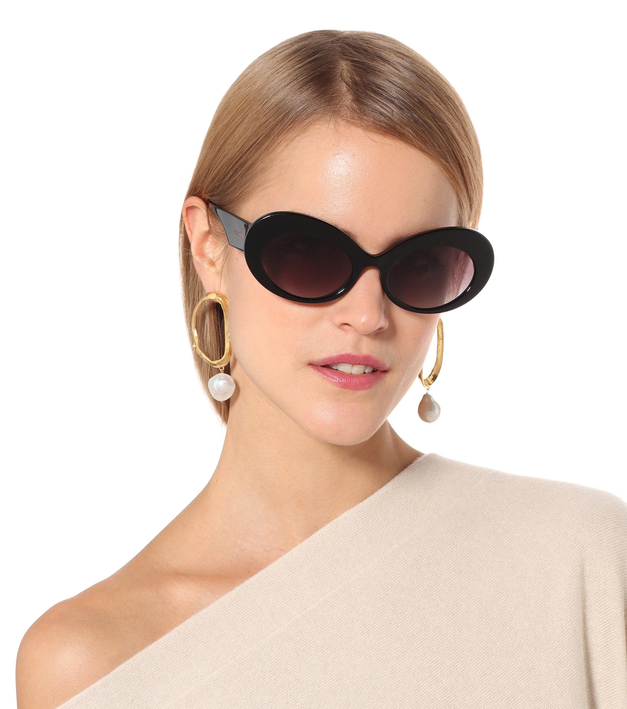 dolce and gabbana oval sunglasses