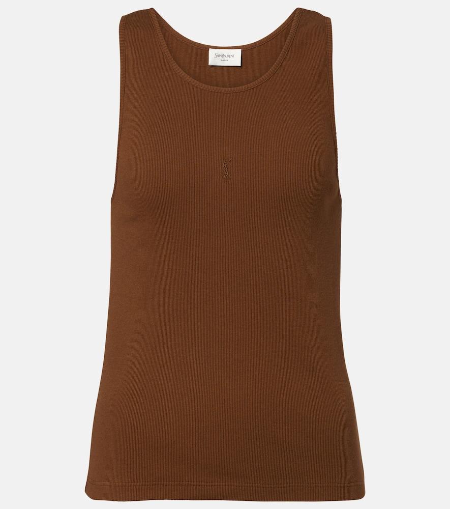 Women's Saint Laurent Sleeveless and tank tops | Lyst