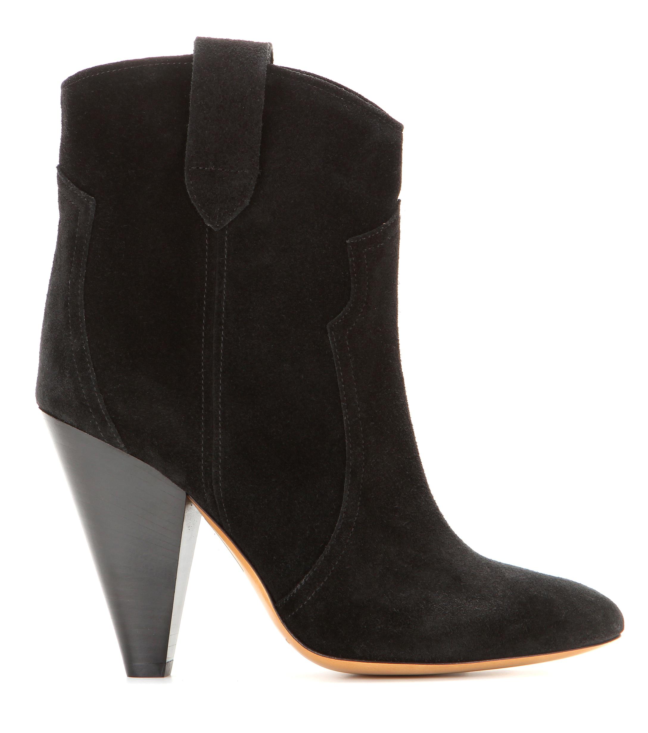isabel marant suede boots