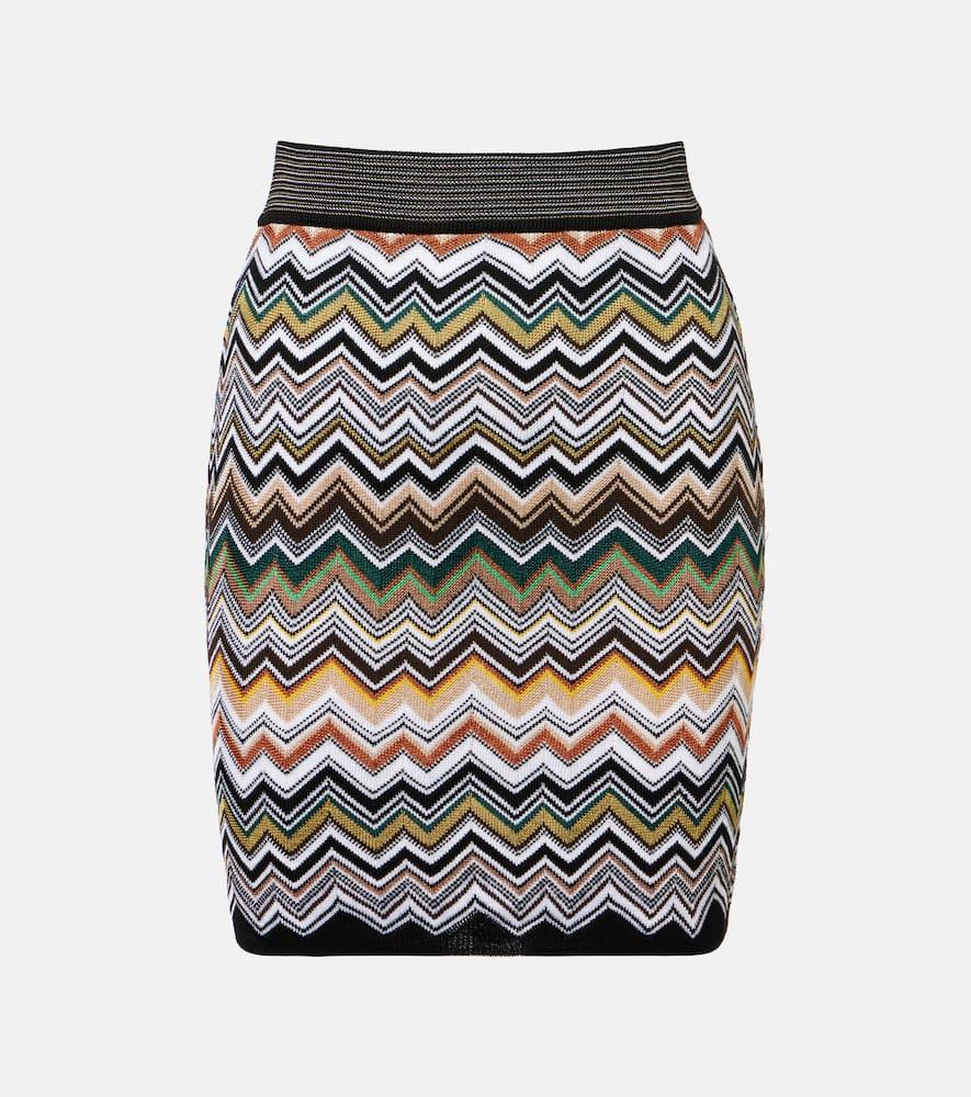 ミニスカート Missoni Orange Lame Striped Viscose Mini Skirt Missoni - Pink Multicolor Lurex Mini Skirt | Mitchell Stores