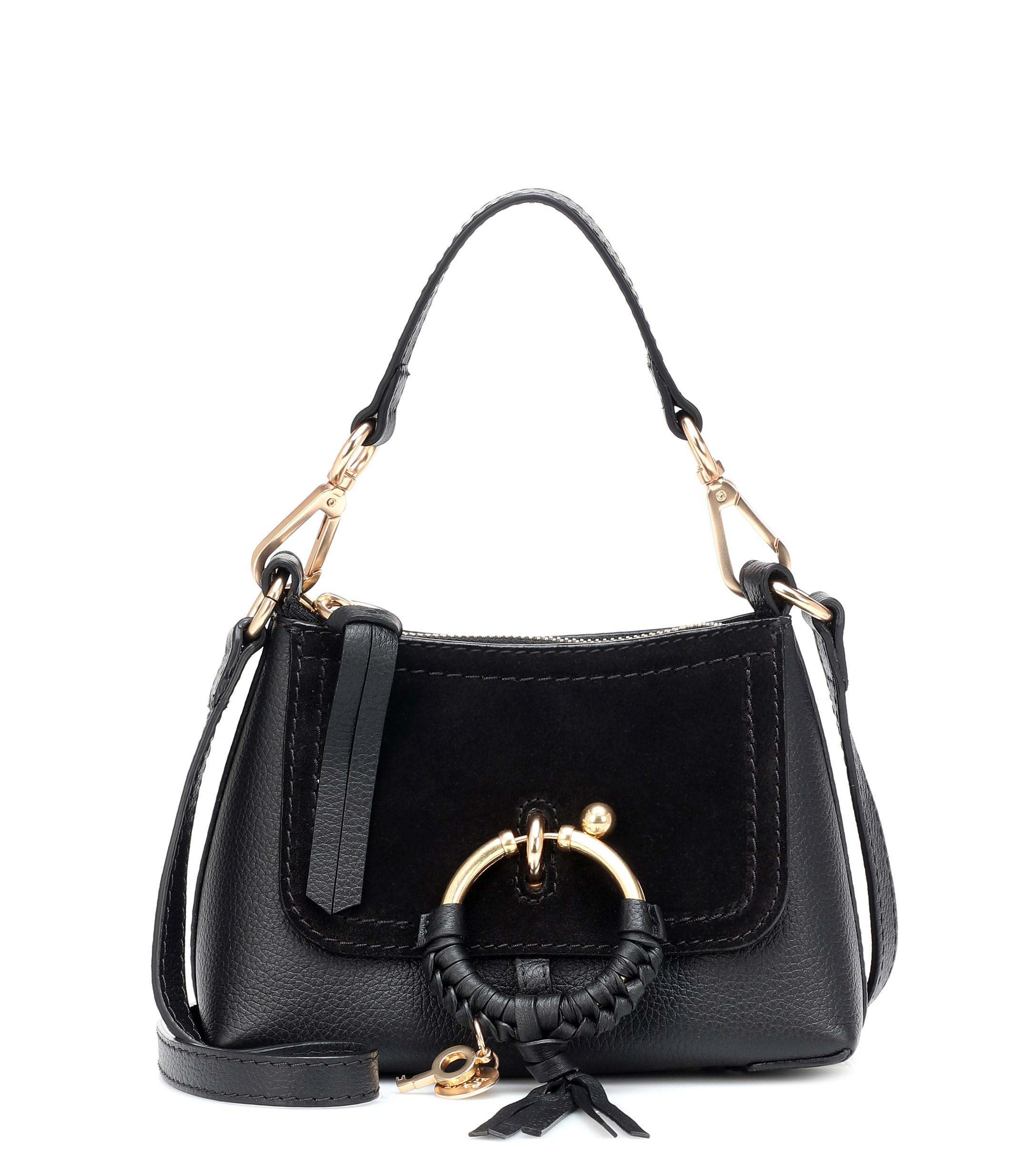 See By Chloé Mini Joan Crossbody Bag in Black Lyst UK