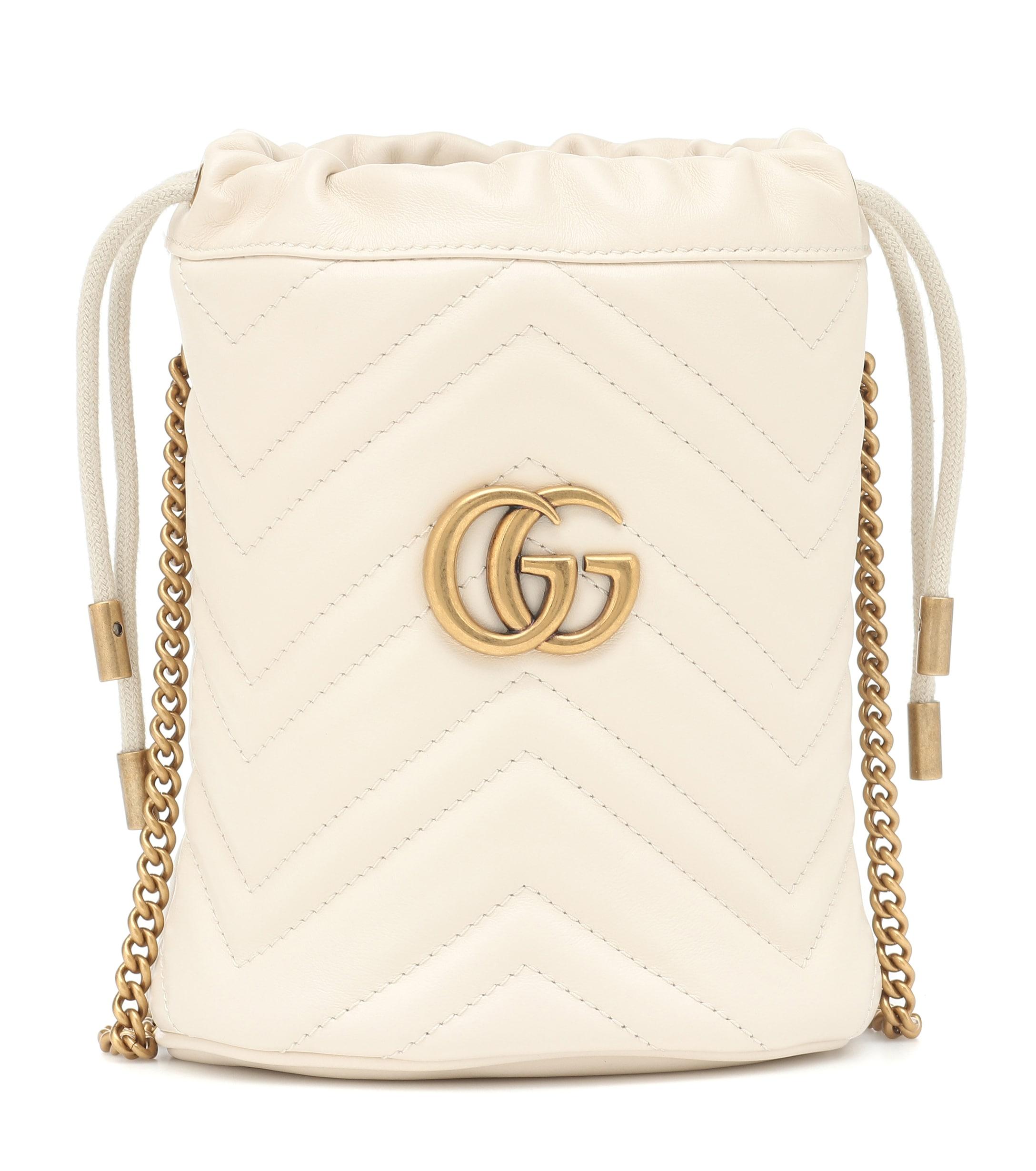 white gucci bag outfit