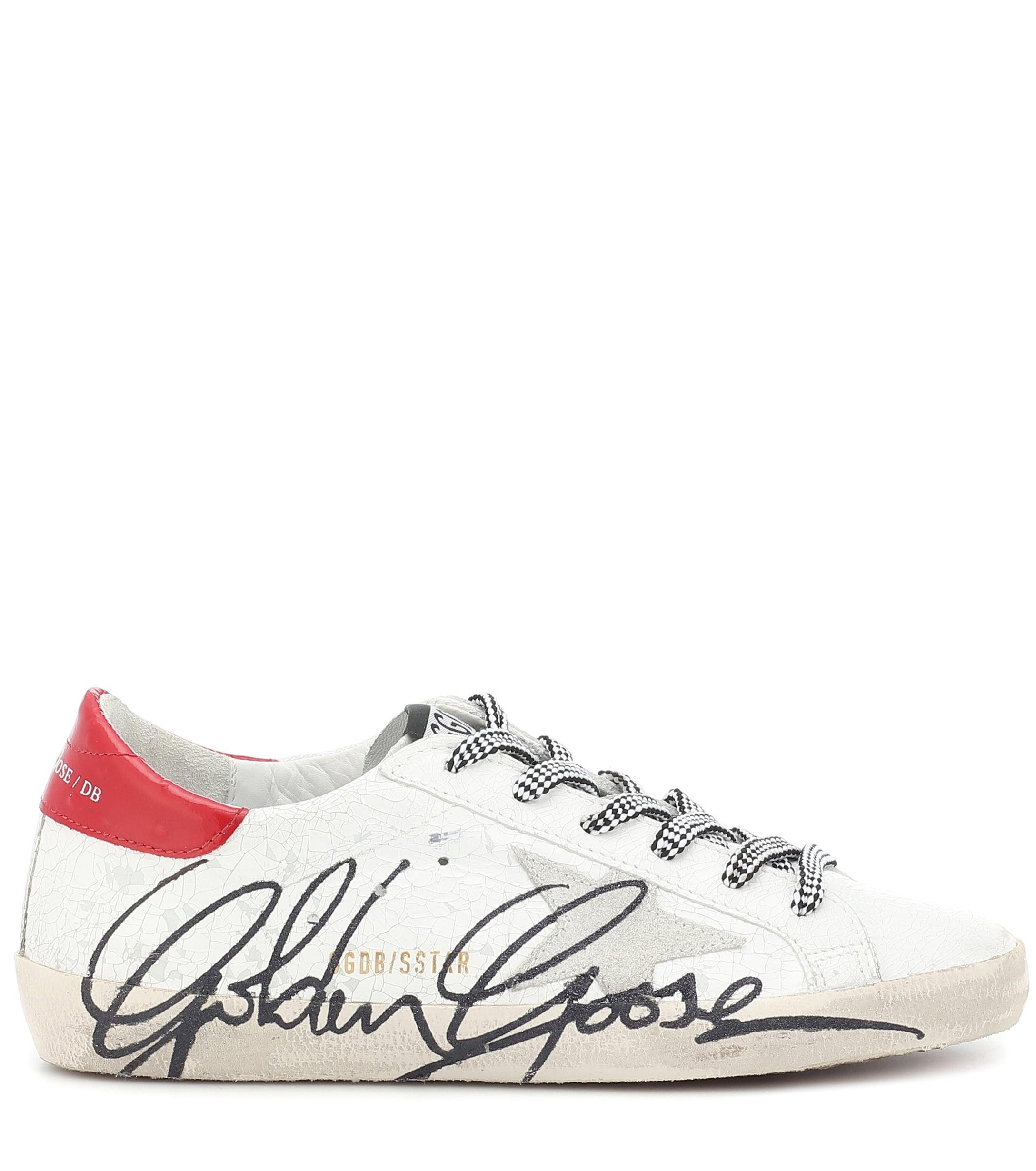 golden goose patent leather