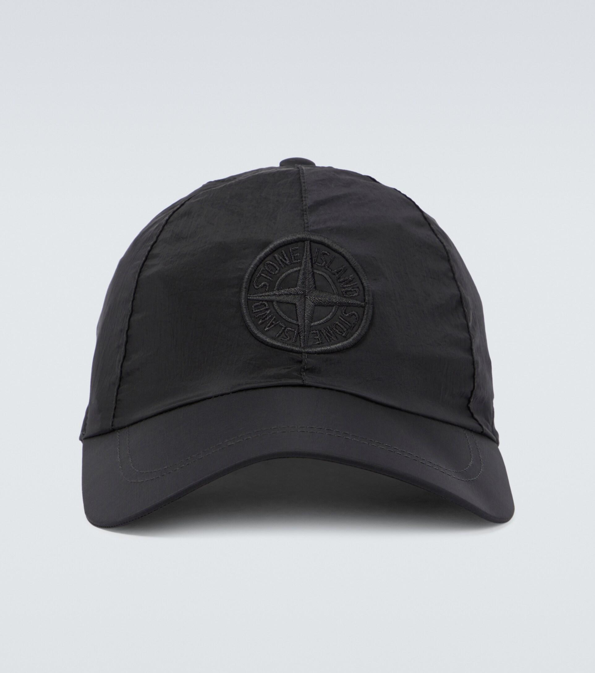 Stone Island Synthetic Nylon Cap in 