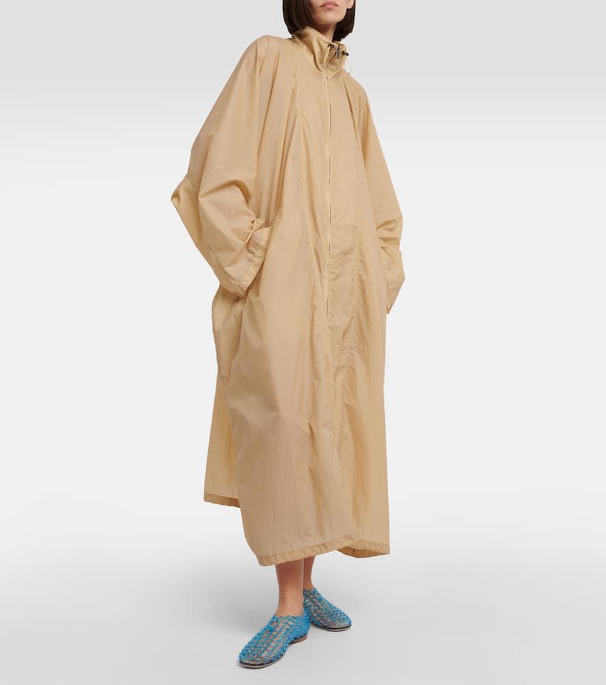 【関税&送料込】The Row Cappotto The Row concealed-button Cape Coat | Brown | FARFETCH