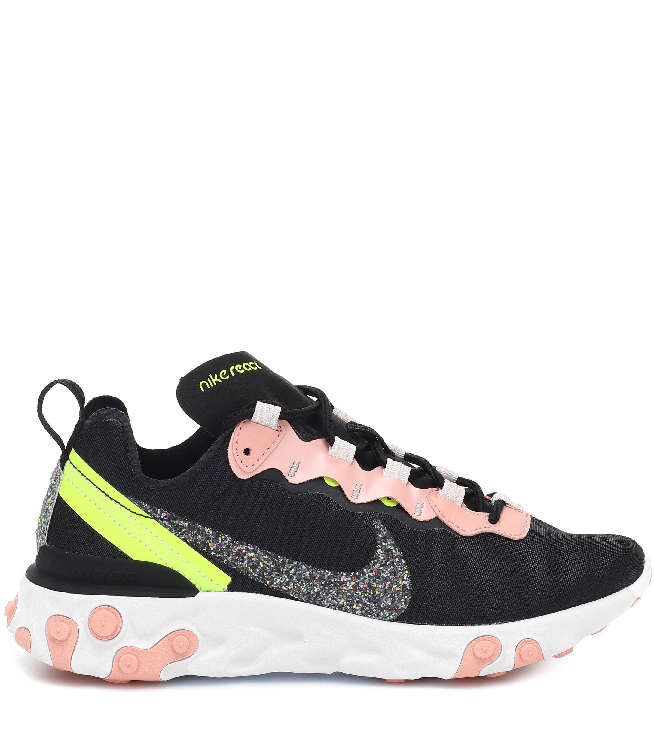 Nike Rubber React Element 55 Premium In Black Save 63 Lyst
