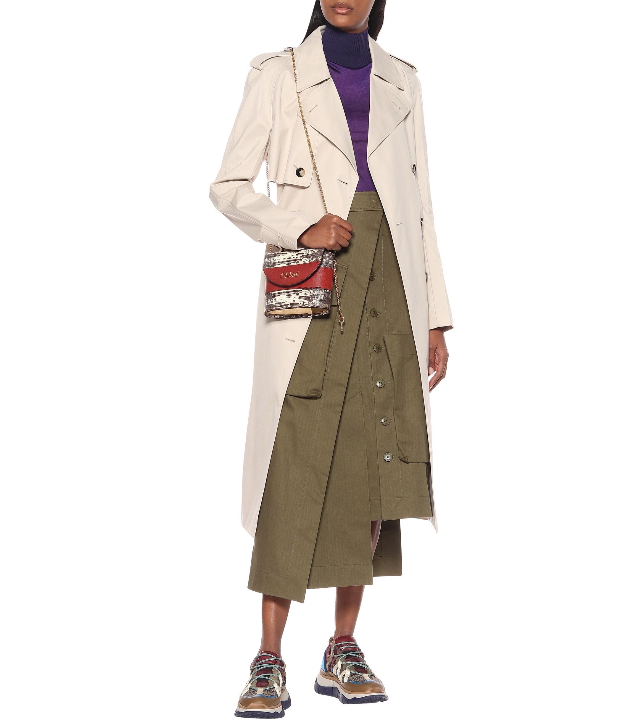 chloe blake trim sneaker