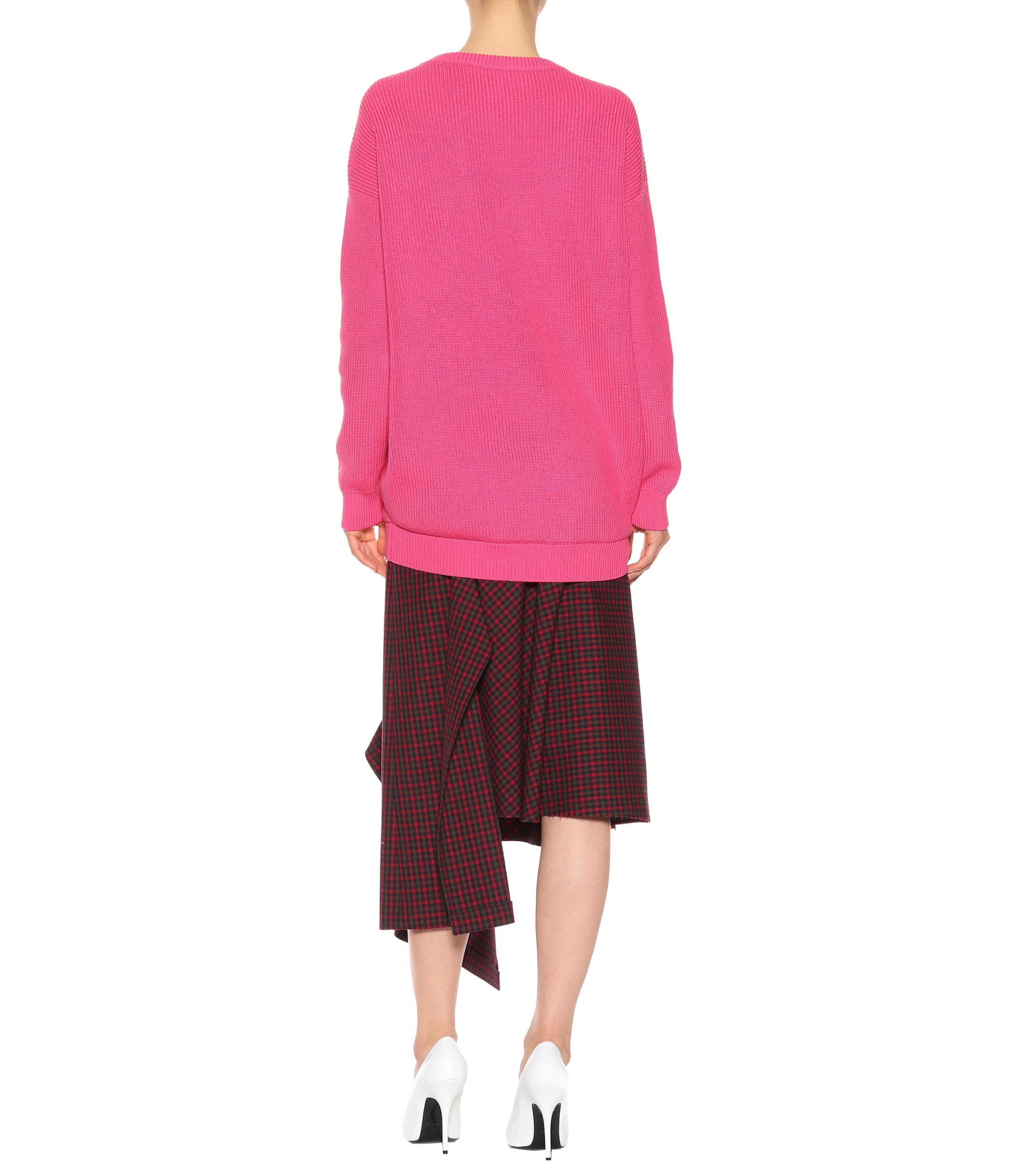 balenciaga sweater oversized
