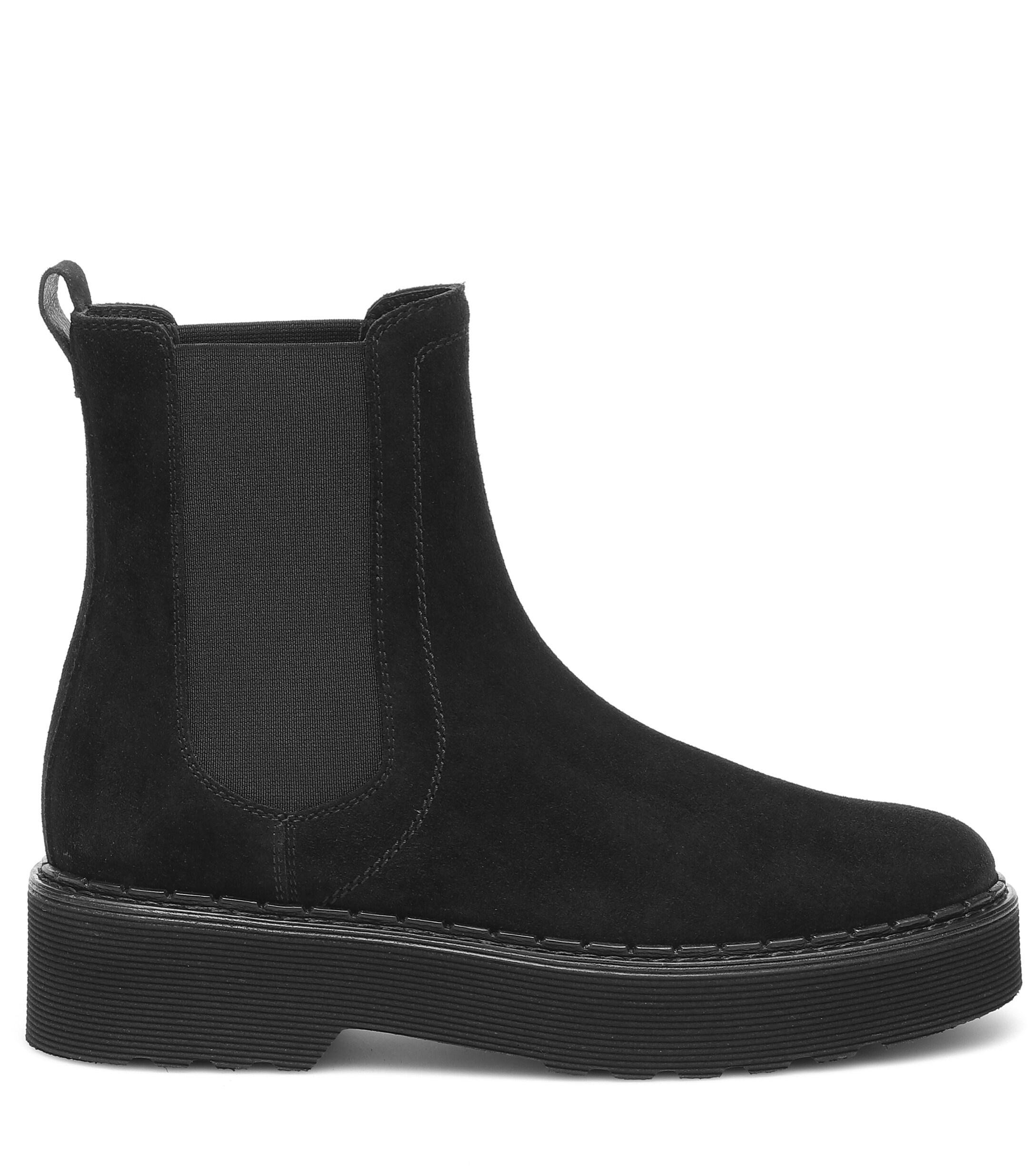tod's platform chelsea boots