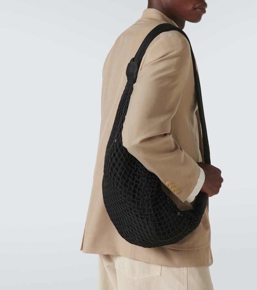 Lemaire X Filt Croissant Net Shoulder Bag in Black for Men Lyst