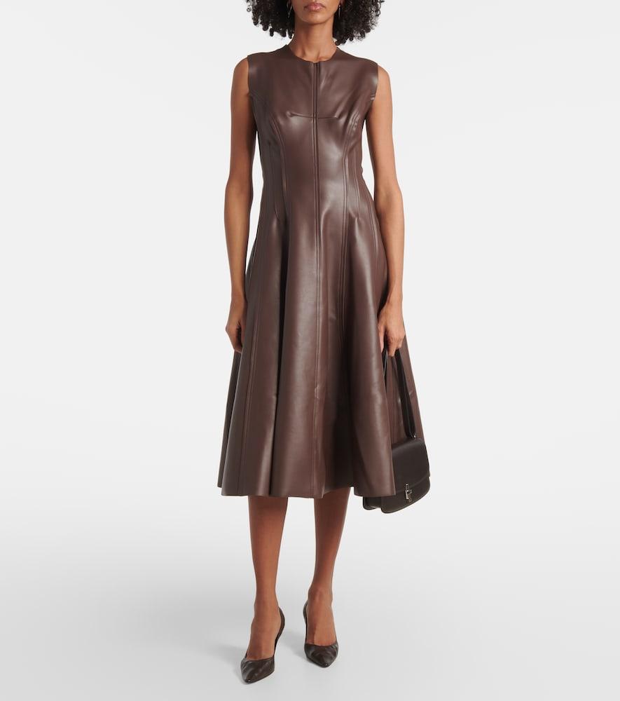 Norma Kamali Leather Dresses for Women | Lyst