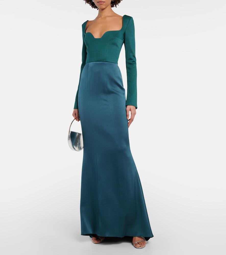 slim fit dress slacks Rent Galvan Green Stargaze Sequin Dress