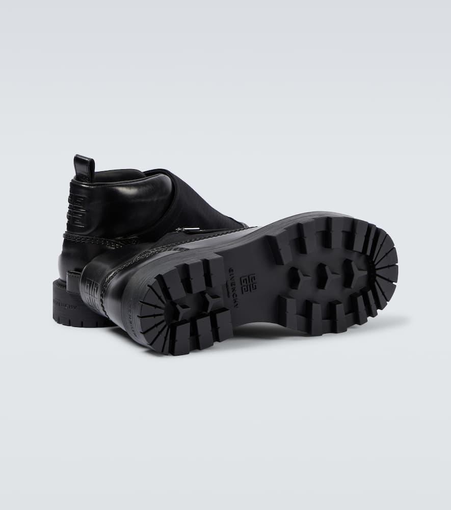 Givenchy Storm Leather Ankle Boots in Black for Men Lyst