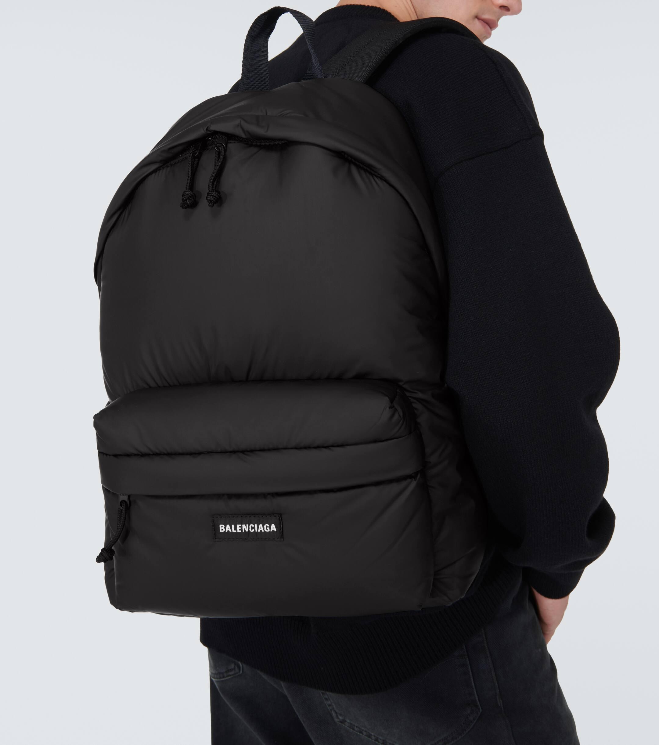Balenciaga Explorer Backpack in Black for Men Lyst UK