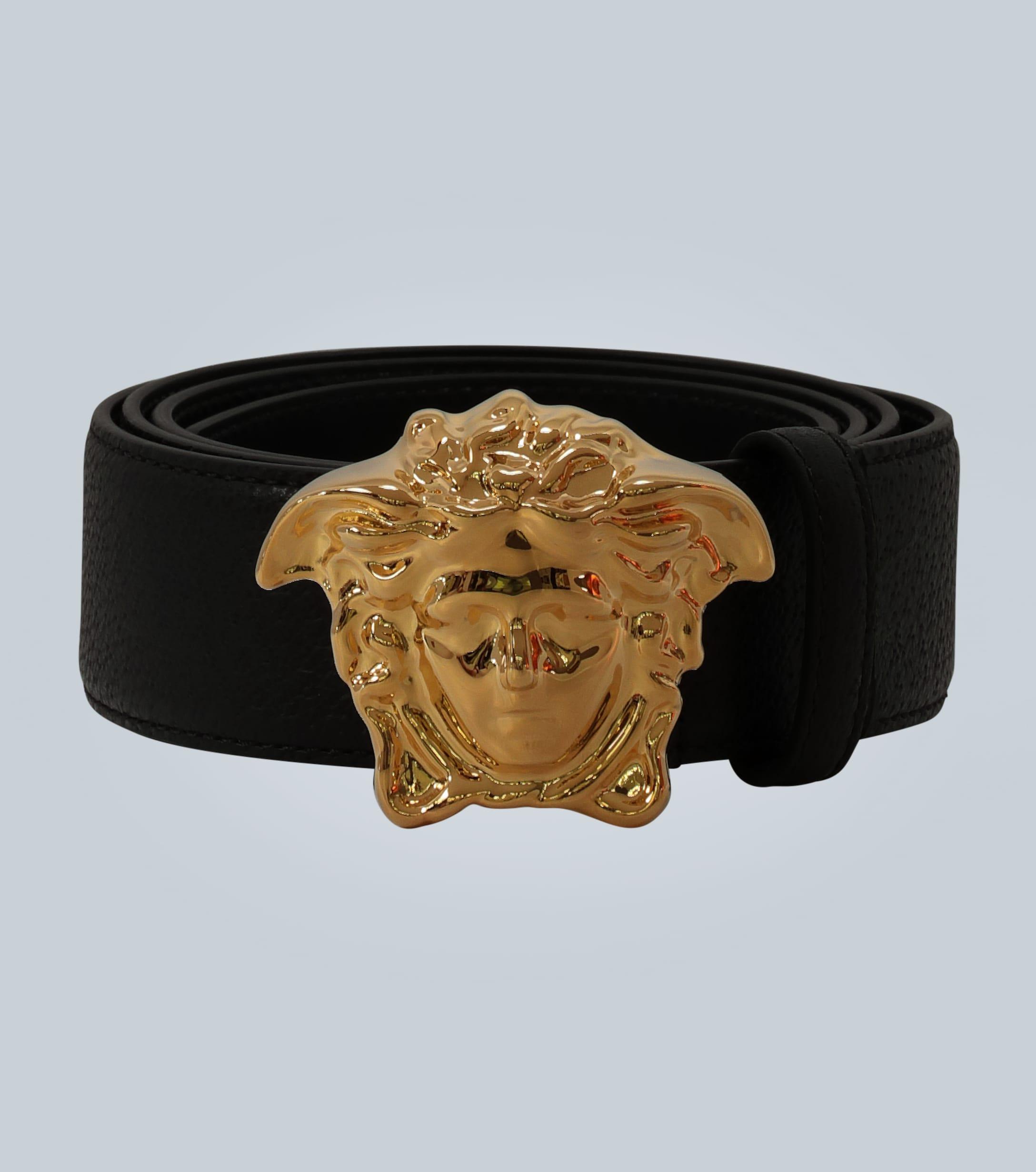 Versace Palazzo Belt With Medusa Buckle for Men | Lyst