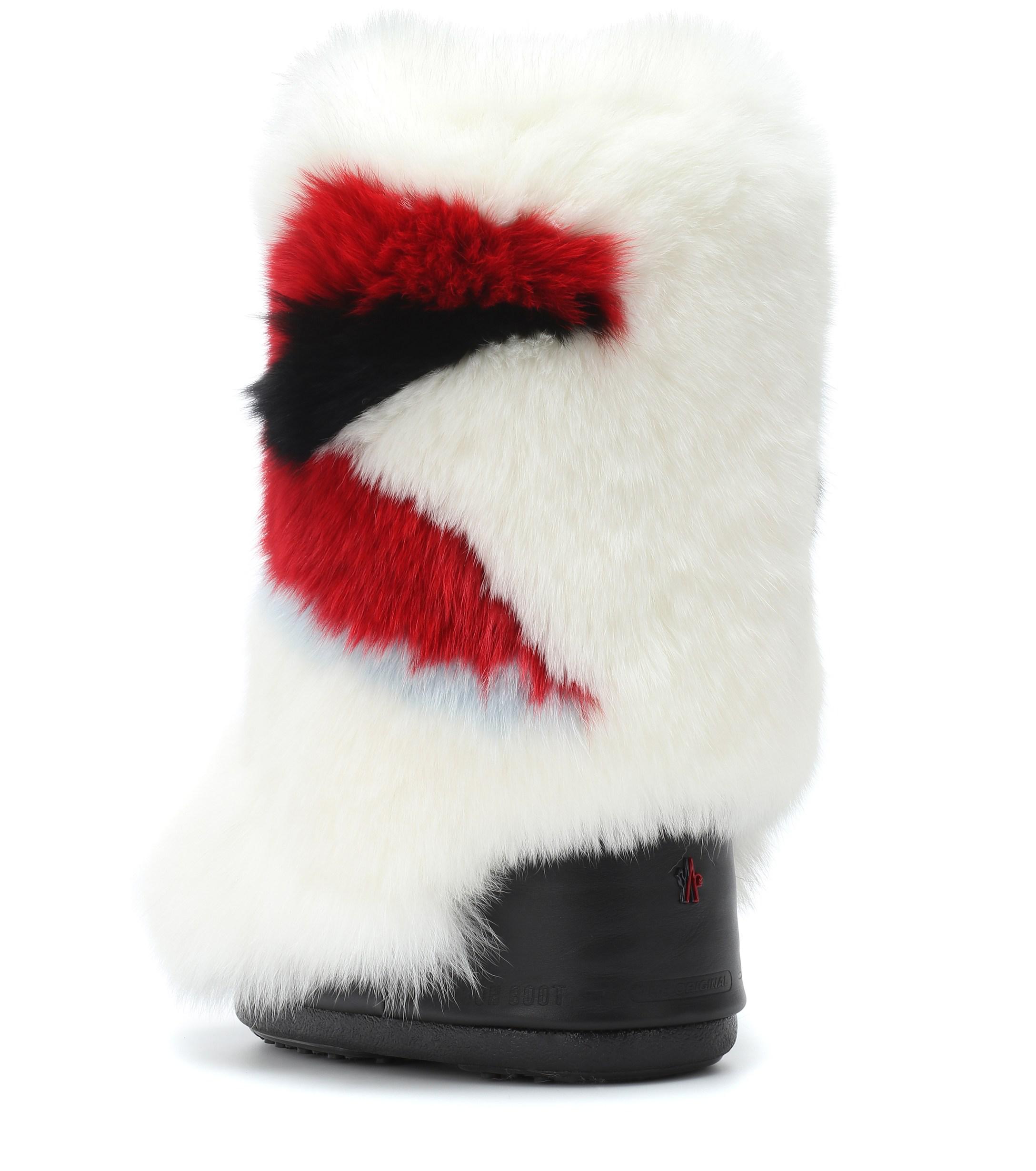 moncler fur boots