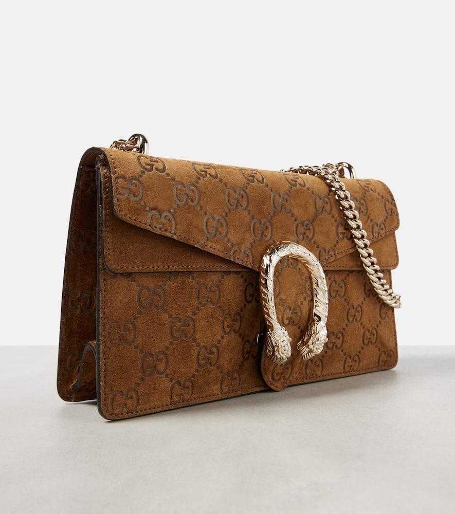Gucci Dionysus Small Suede Shoulder Bag in Brown Lyst