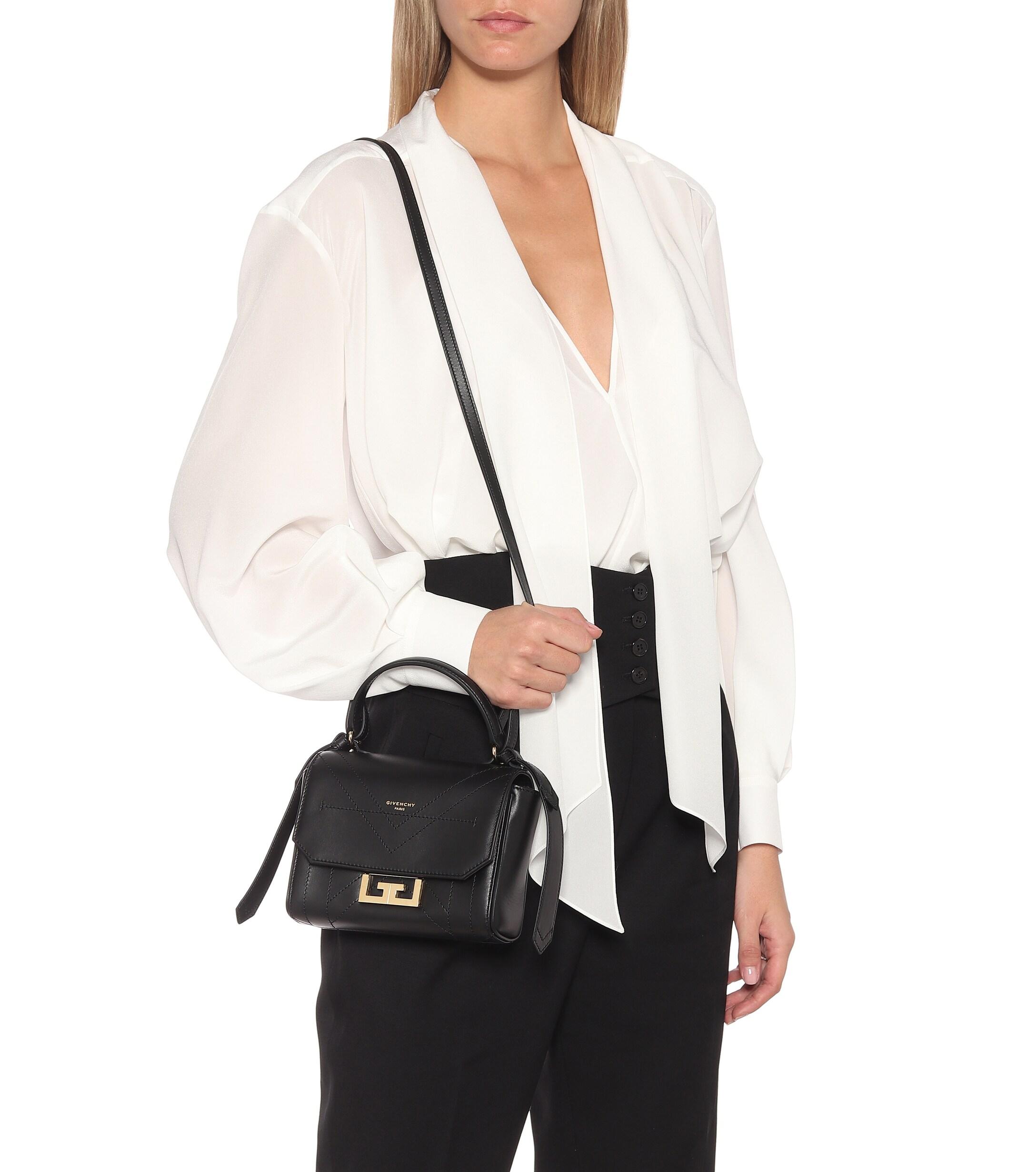 eden mini leather shoulder bolsa