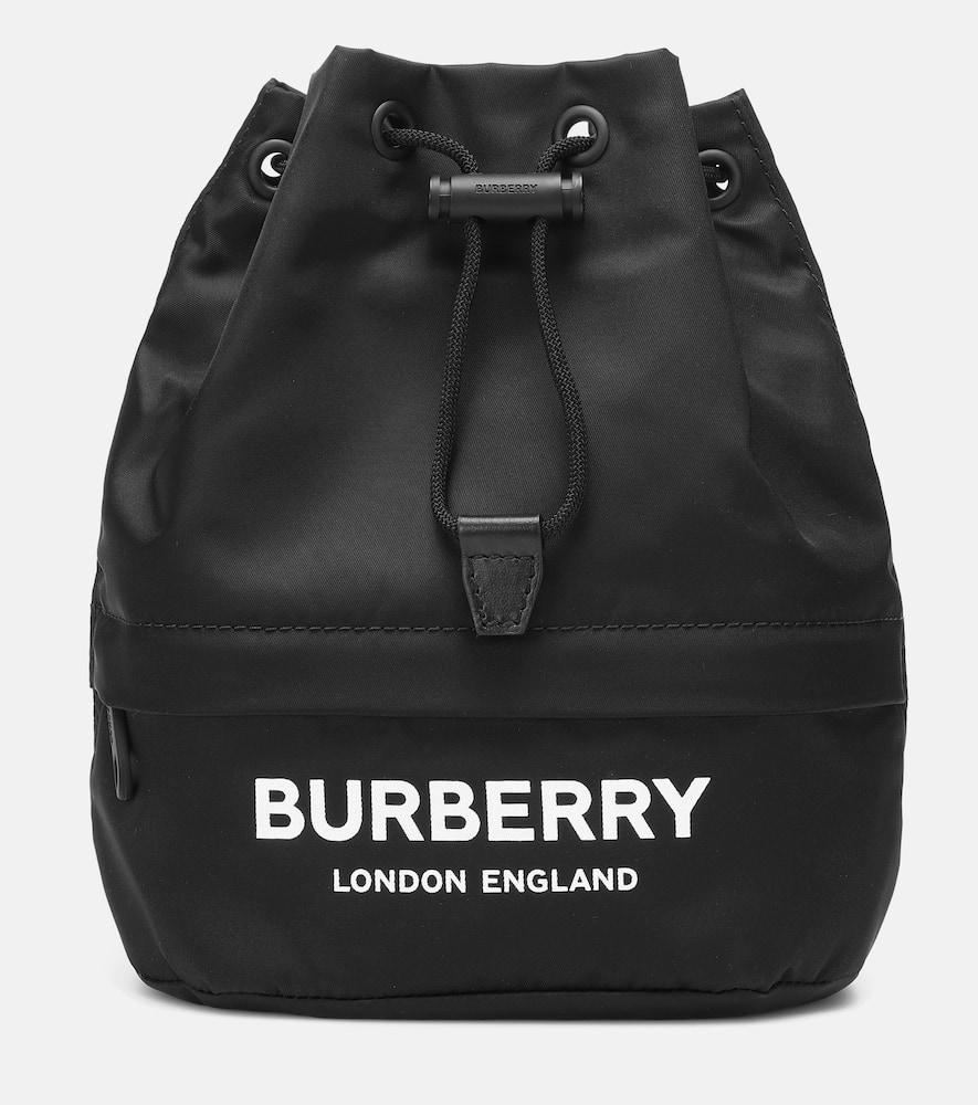 Burberry phoebe nylon bucket bag deals