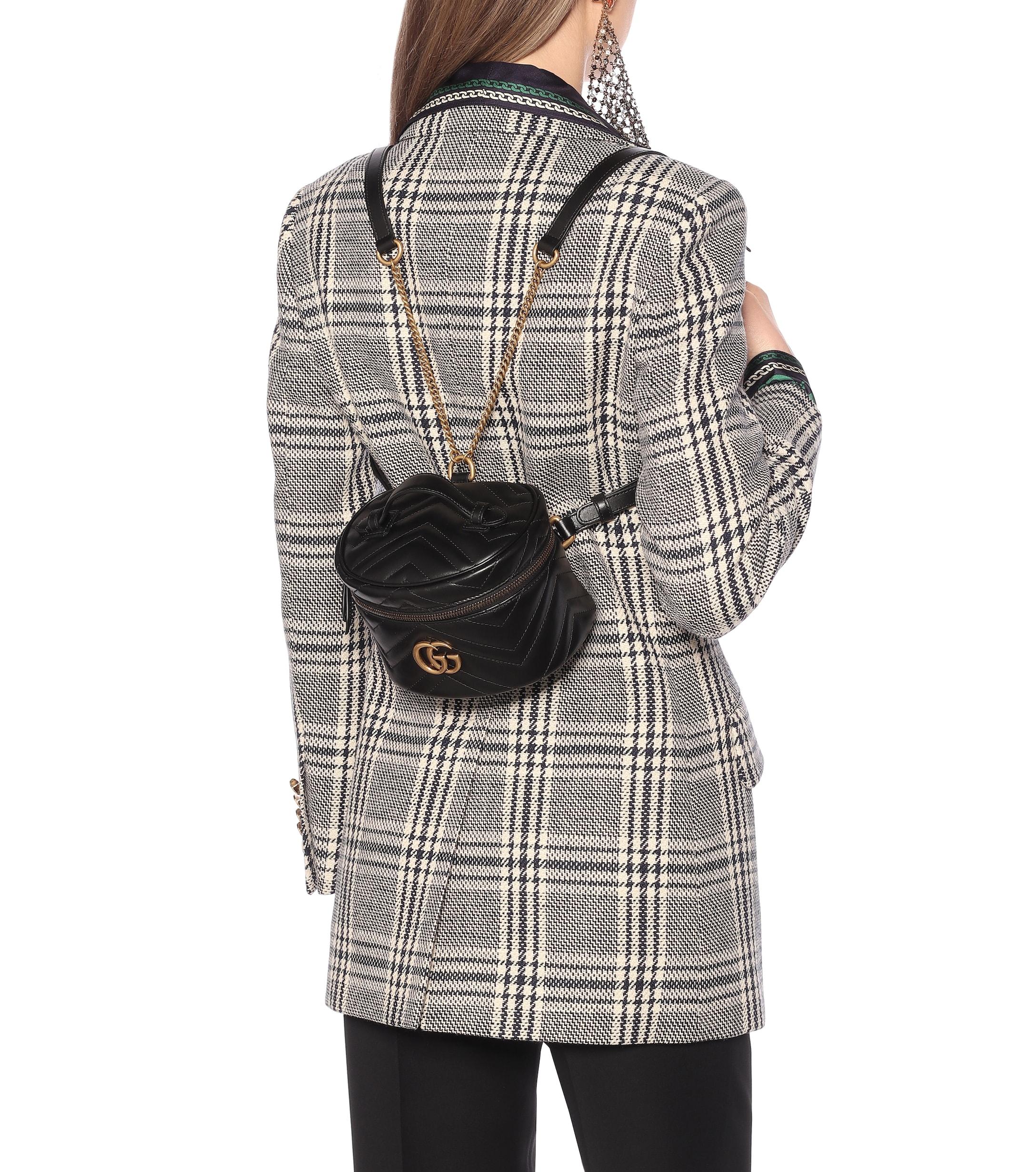 gucci marmont mini backpack