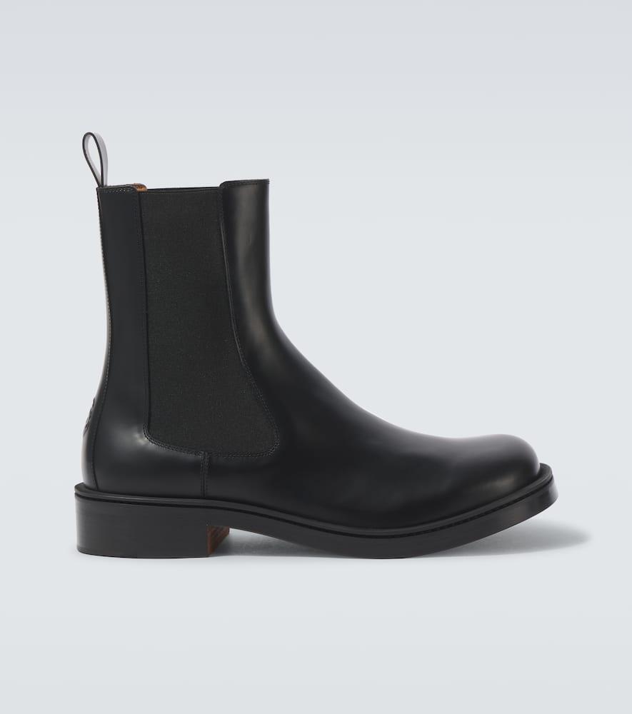 Men’s Alexander McQueen trunk Chelsea boots in black  calf leather size 45.5 Alexander Mcqueen Trunk Chelsea Boot In Black - 50% Off  main image 4