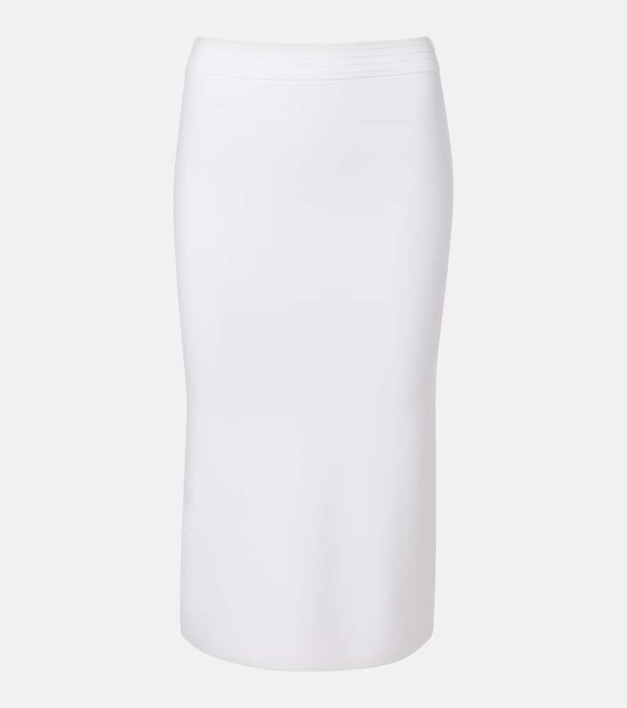 Jupe MAX MARA Blanche En Coton élasthanne - Taille Standard - Neuf Avec étiquettes