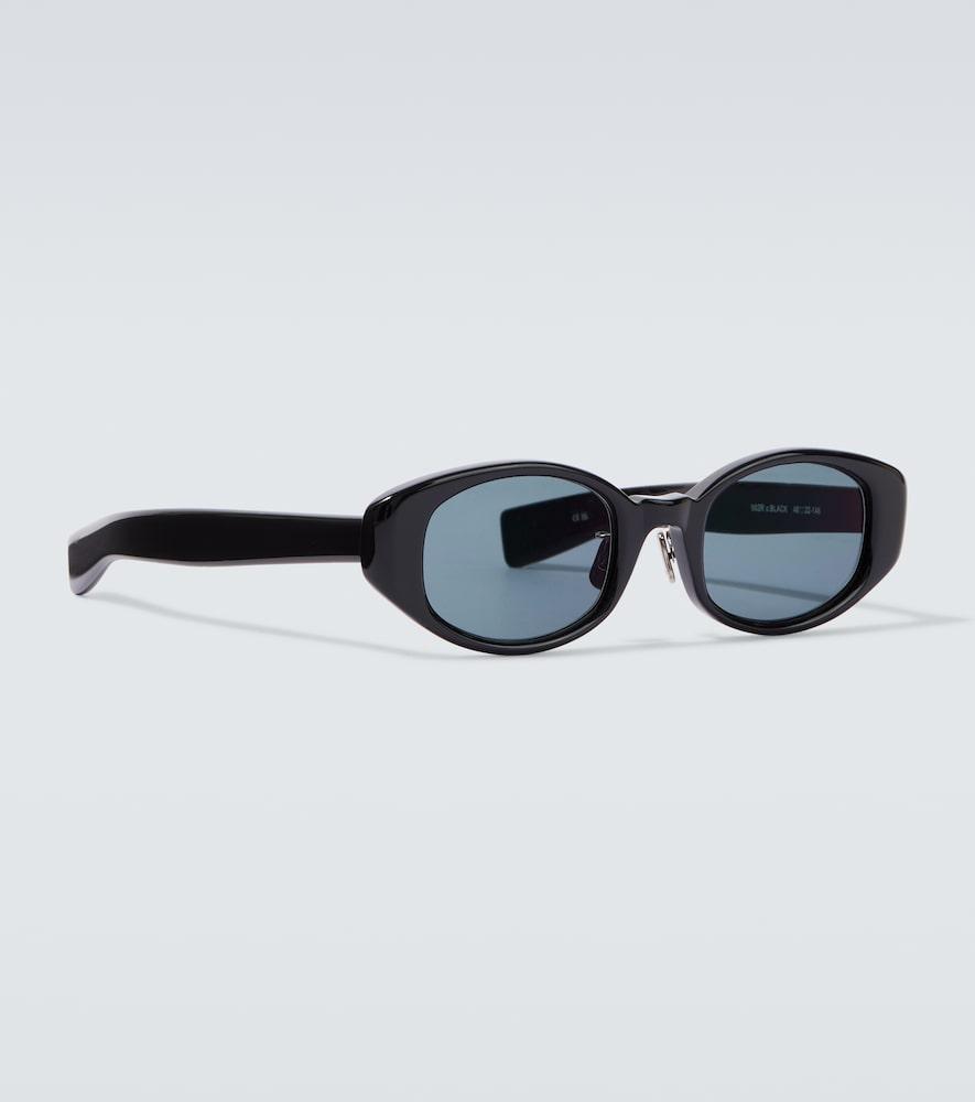 AURALEE X Eyevan 002R Oval Sunglasses in Blue for Men | Lyst UK
