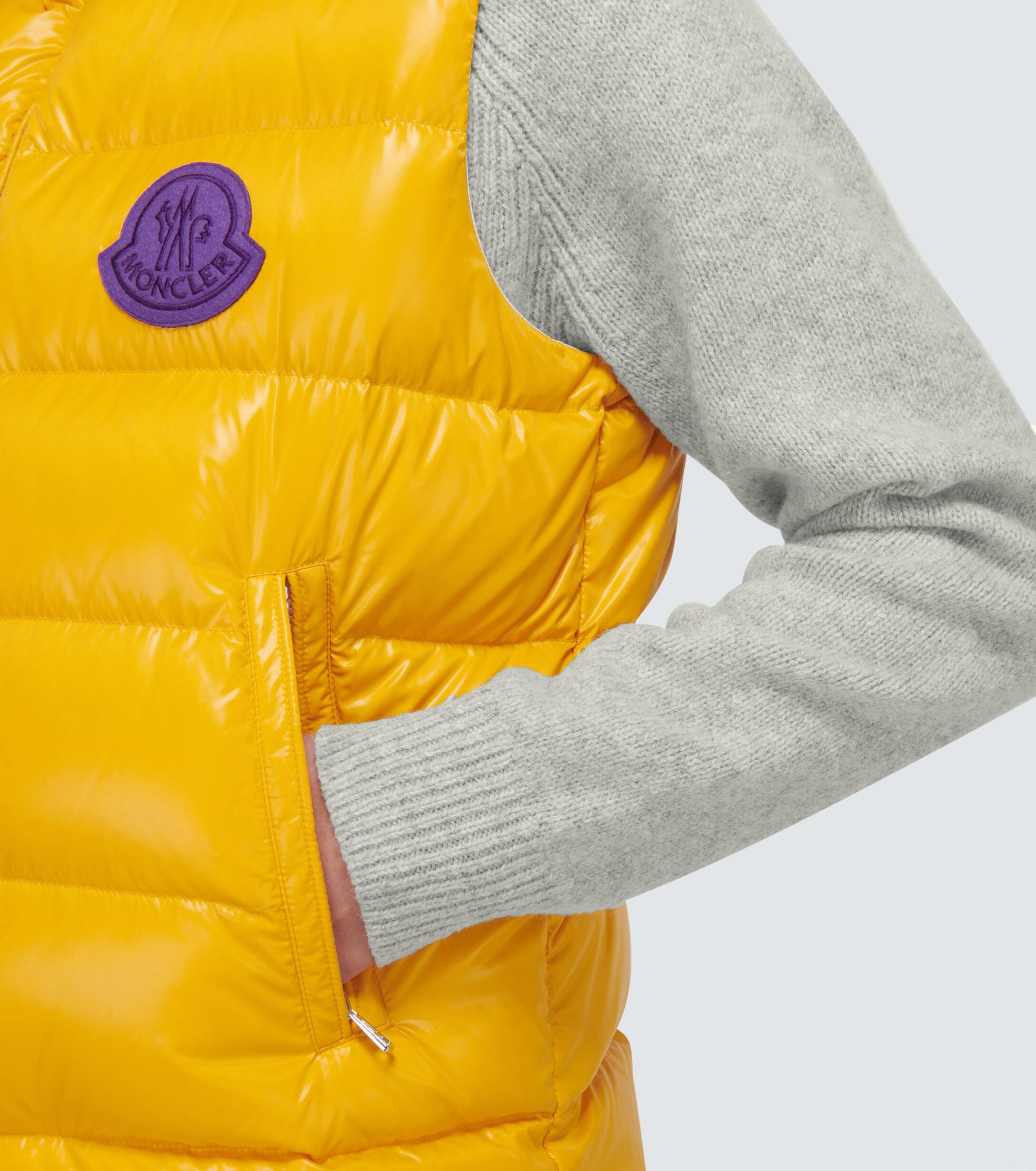 Moncler Genius Synthetic 2 Moncler 1952 Park Gilet in Yellow for 